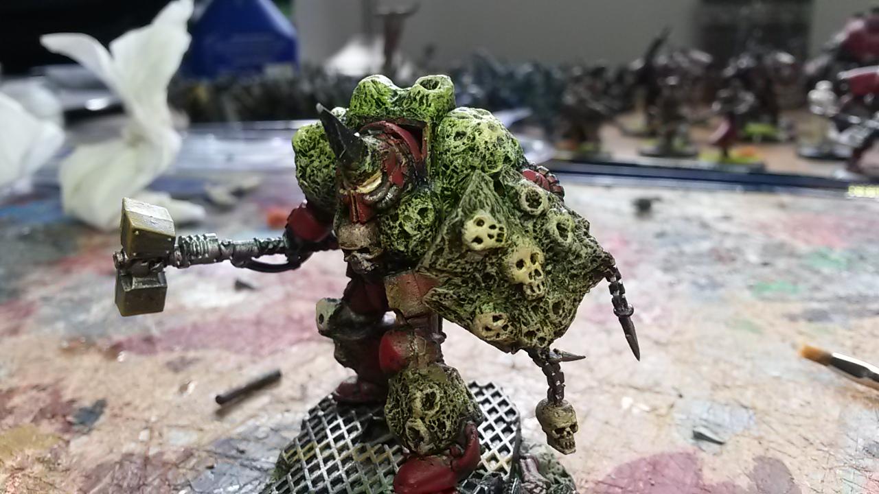 Chaos Terminator Nurgle Lord 1/3 view
