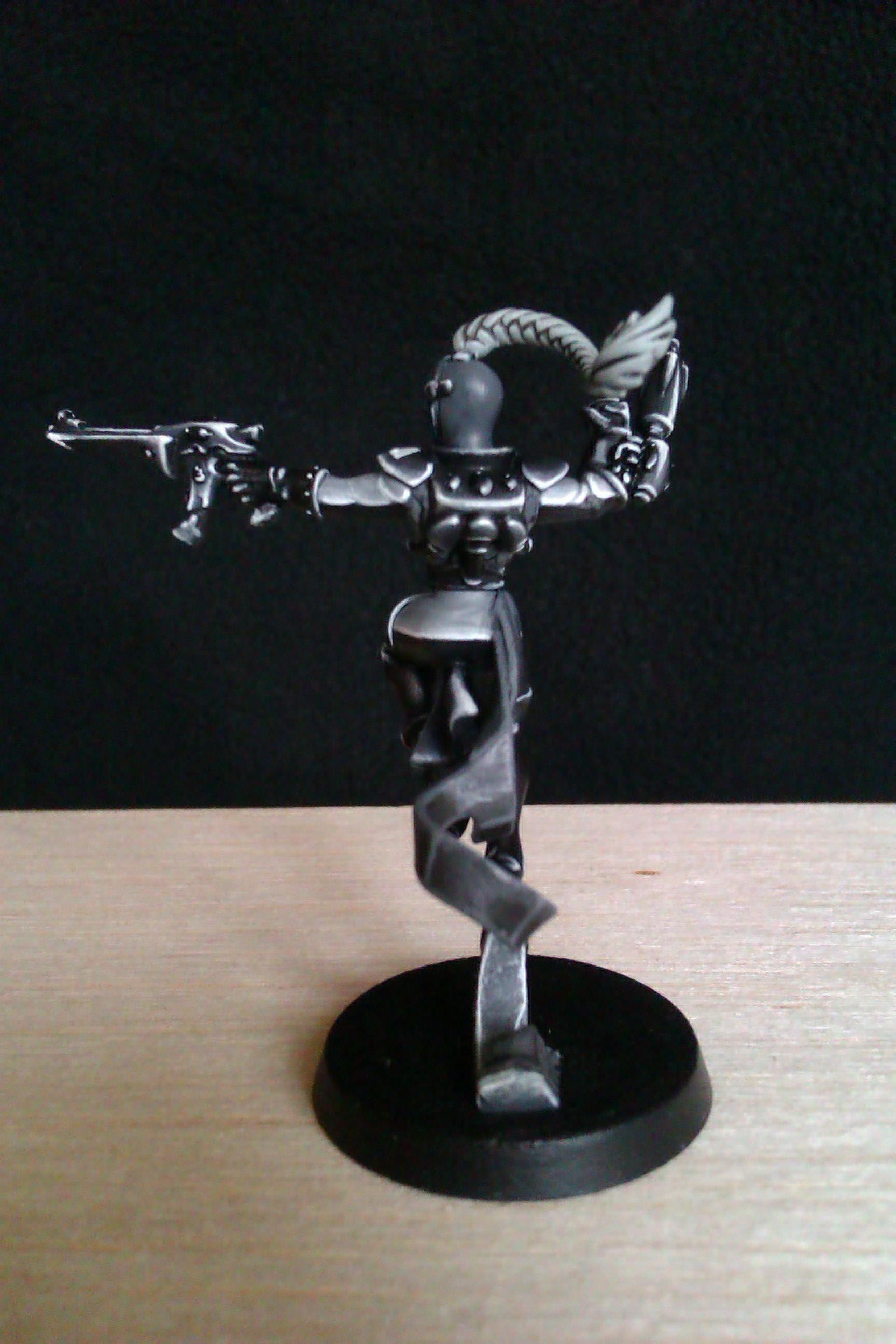 Eldar, Greyscale, Harlequins, Warhammer 40,000