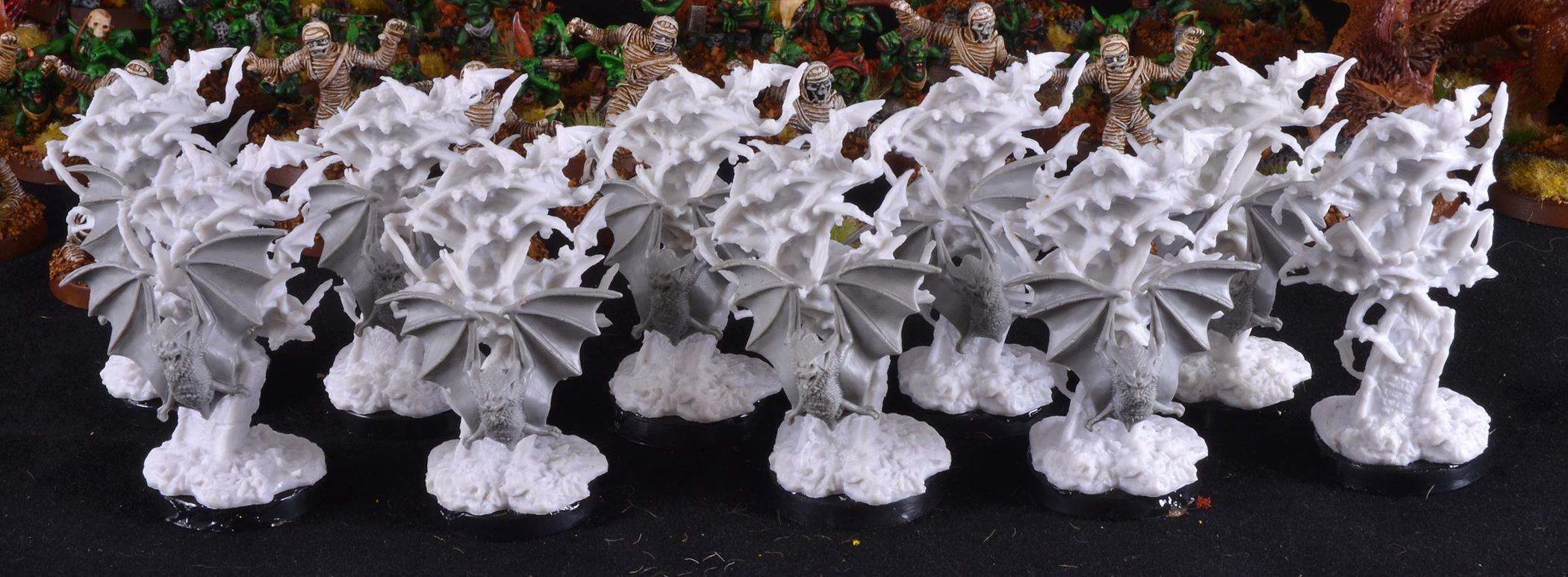 Bats, Chaos, Furies, Warhammer 40,000, Work In Progress