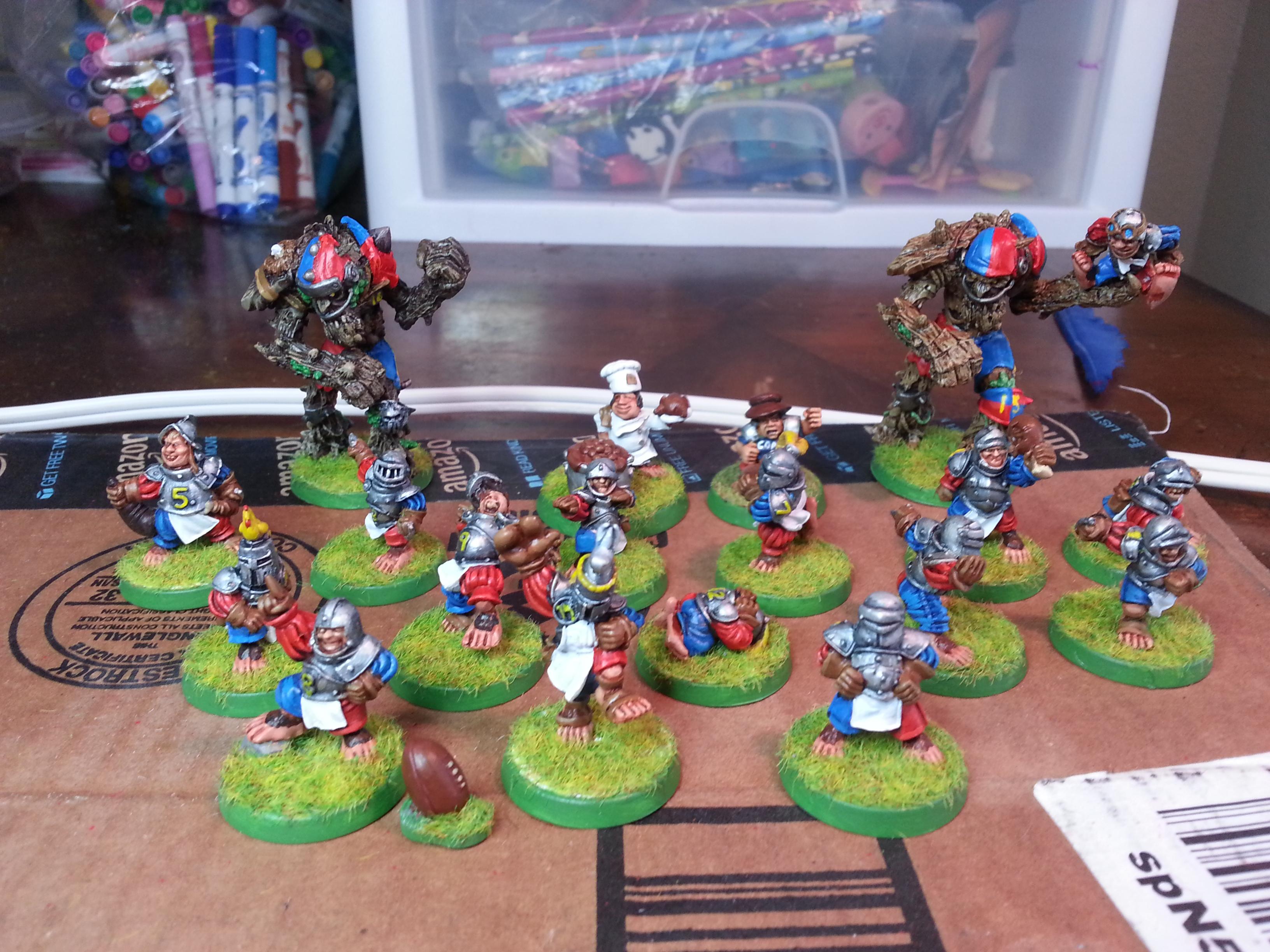 Halfling Bloodbowl team - The Cock-Knockers