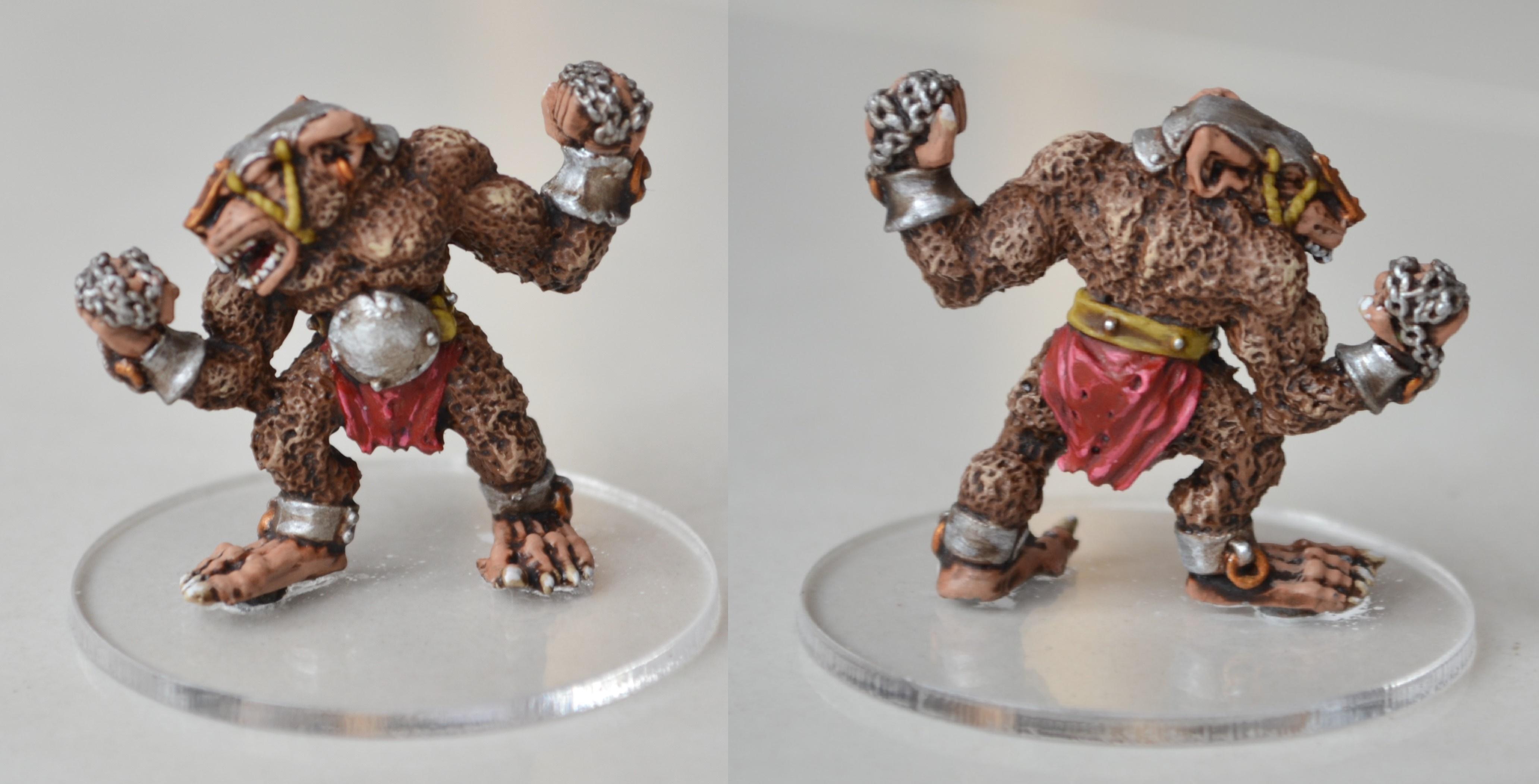 a rat ogre from the 80s - smaller than expected!