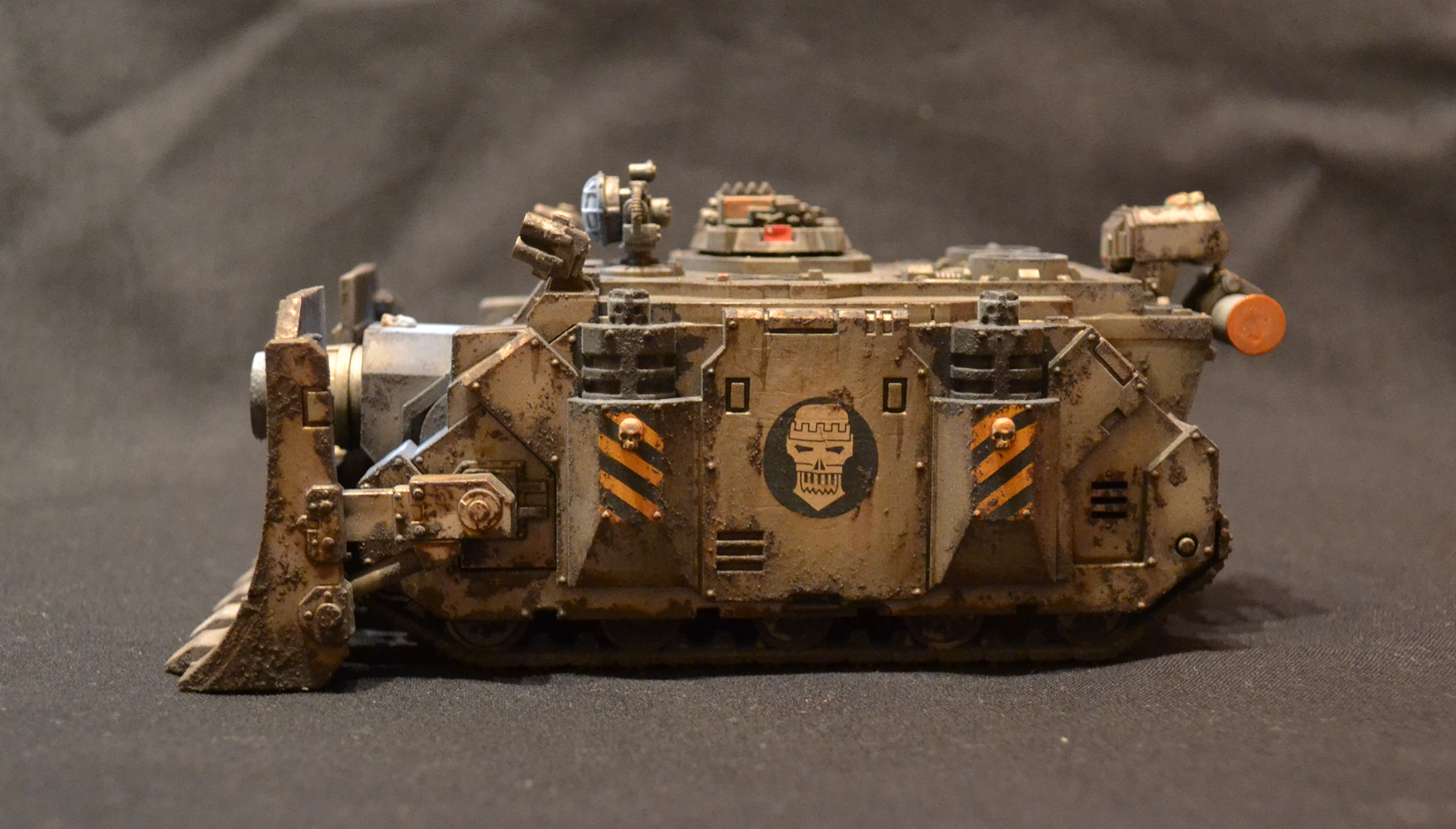 Chaos, Chaos Space Marines, Iron Warriors, Vindicator, Warhammer 40,000