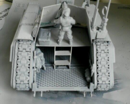 Salamander command vehicle rear