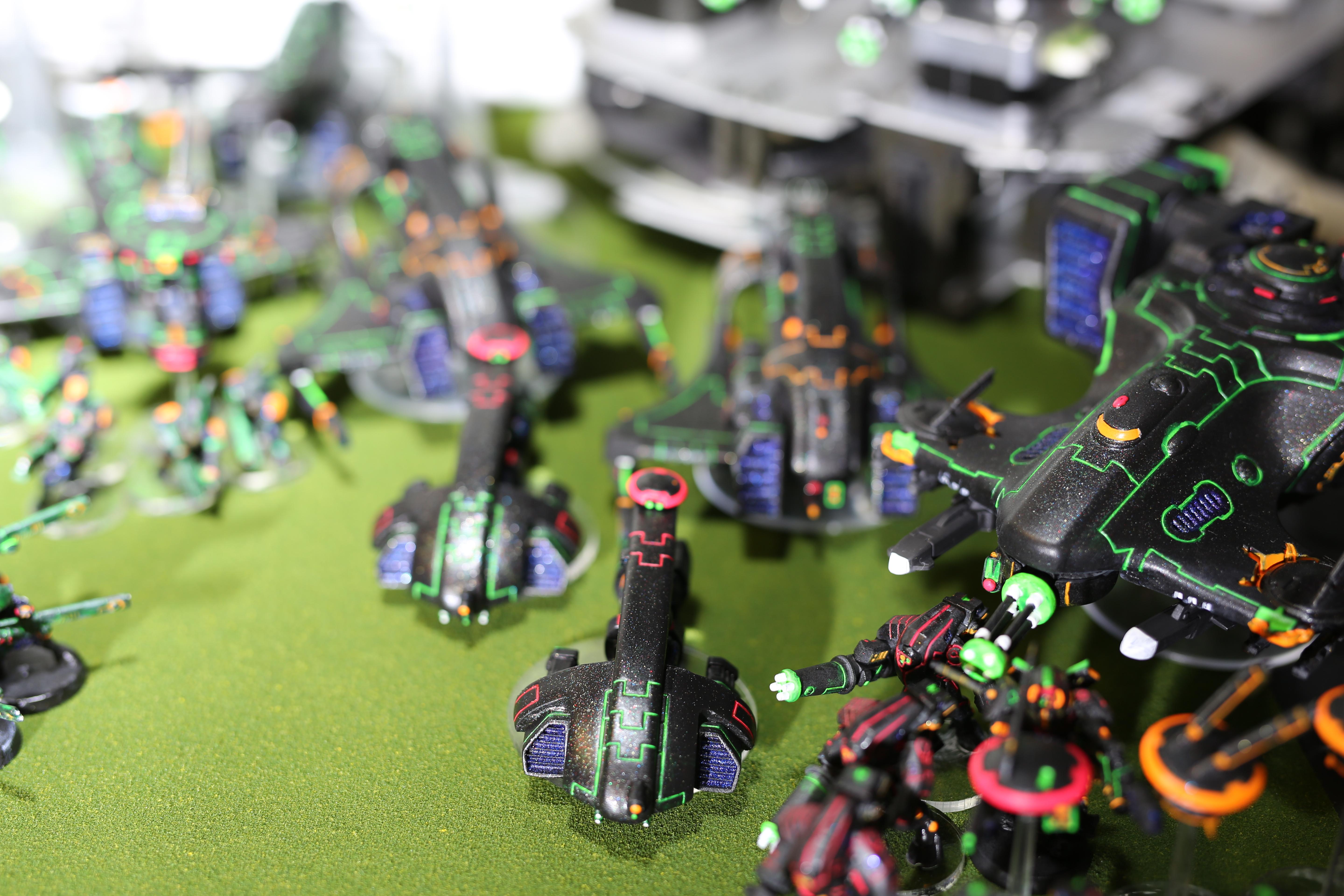 Ke'lshan, Neon, Tau, Tron, Uv