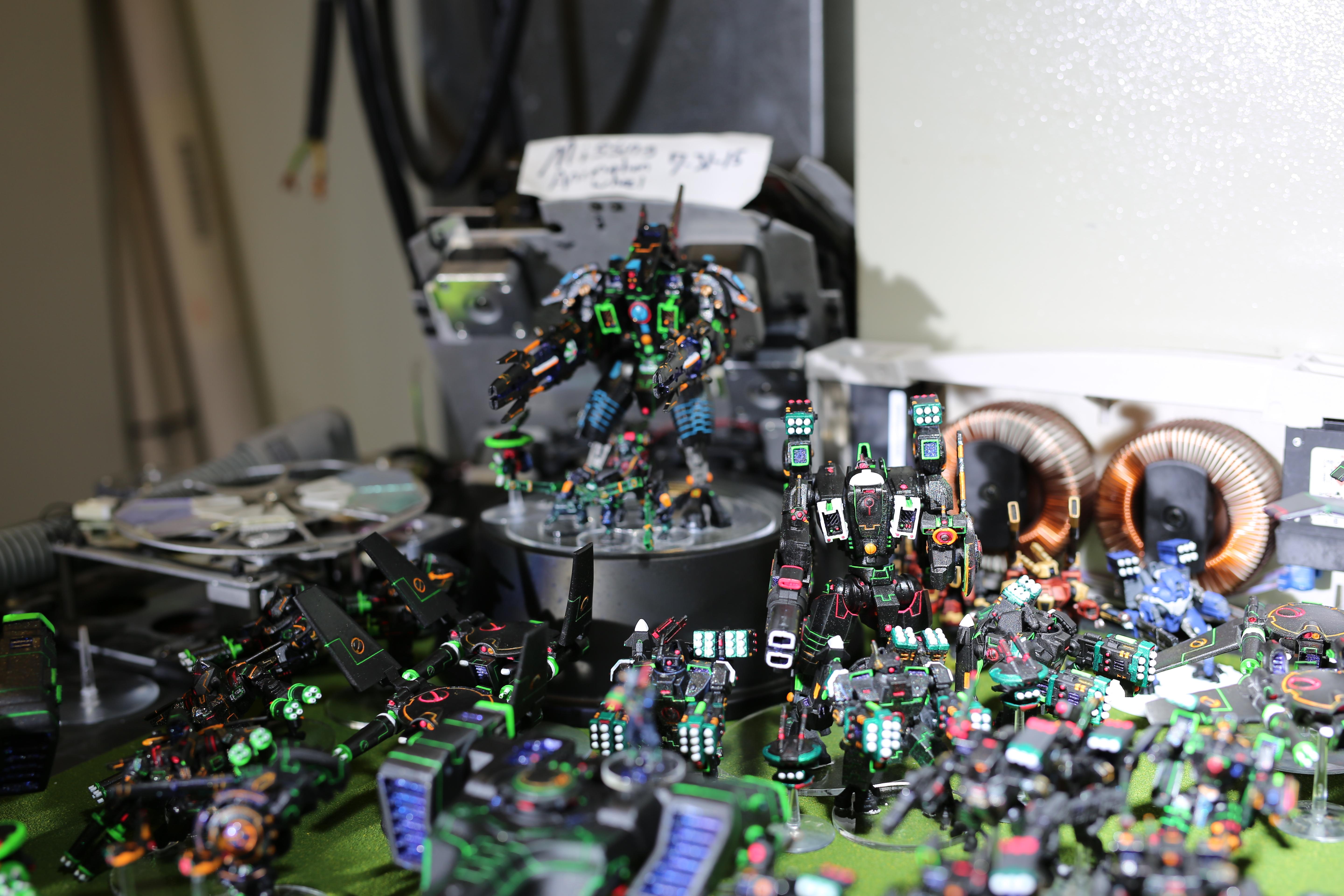 Ke'lshan, Neon, Tau, Tron, Uv