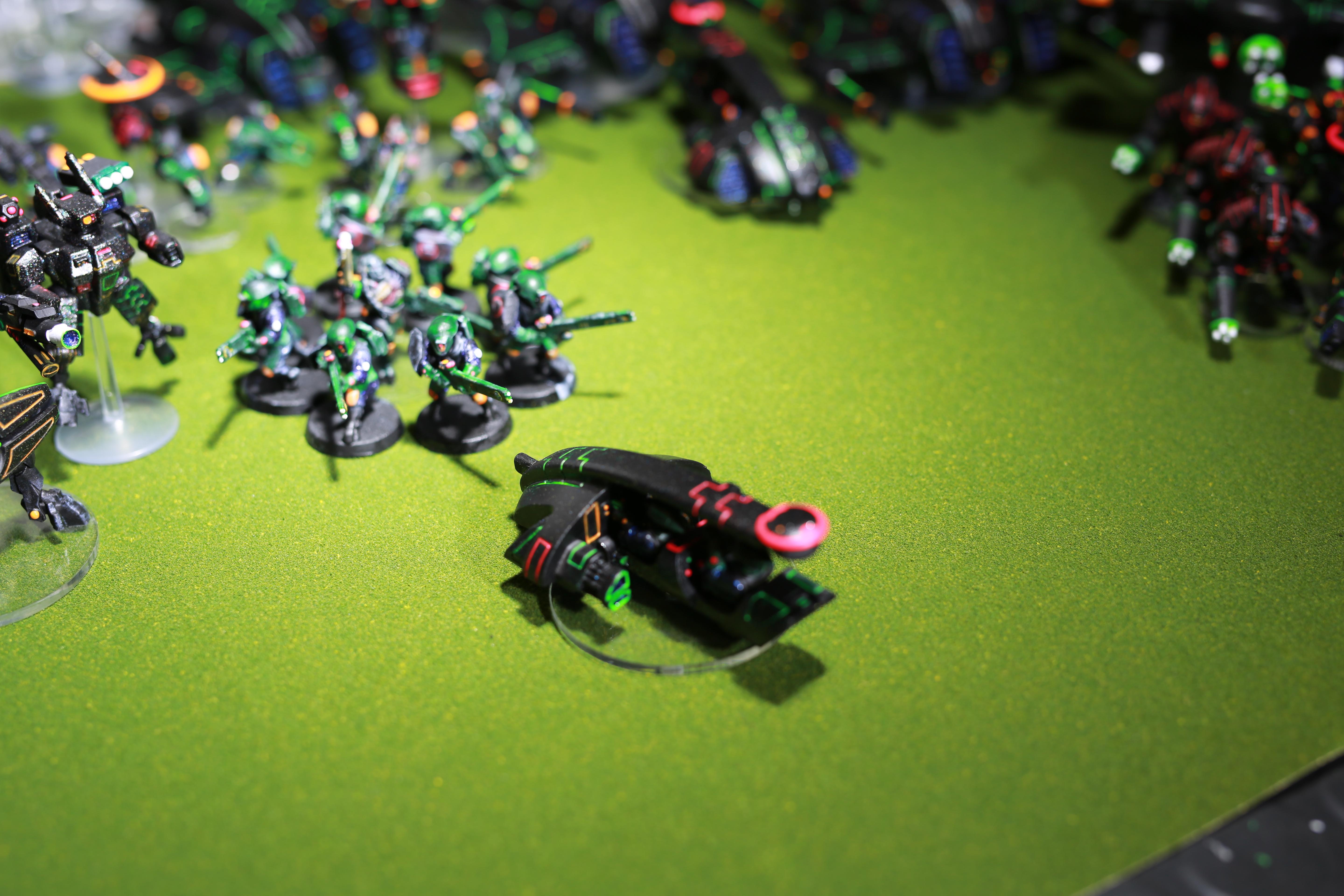 Ke'lshan, Neon, Tau, Tron, Uv