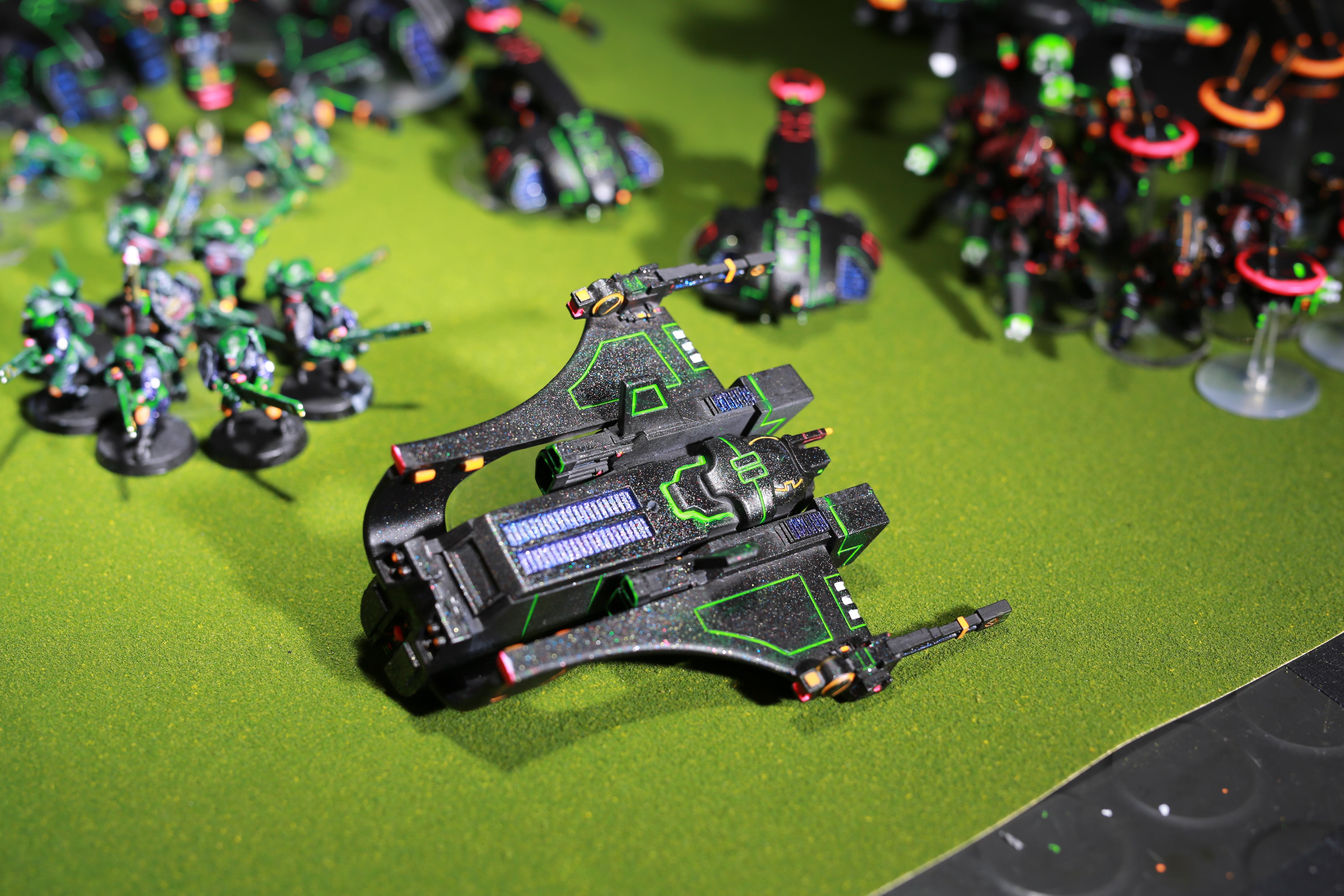 Ke'lshan, Neon, Tau, Tron, Uv