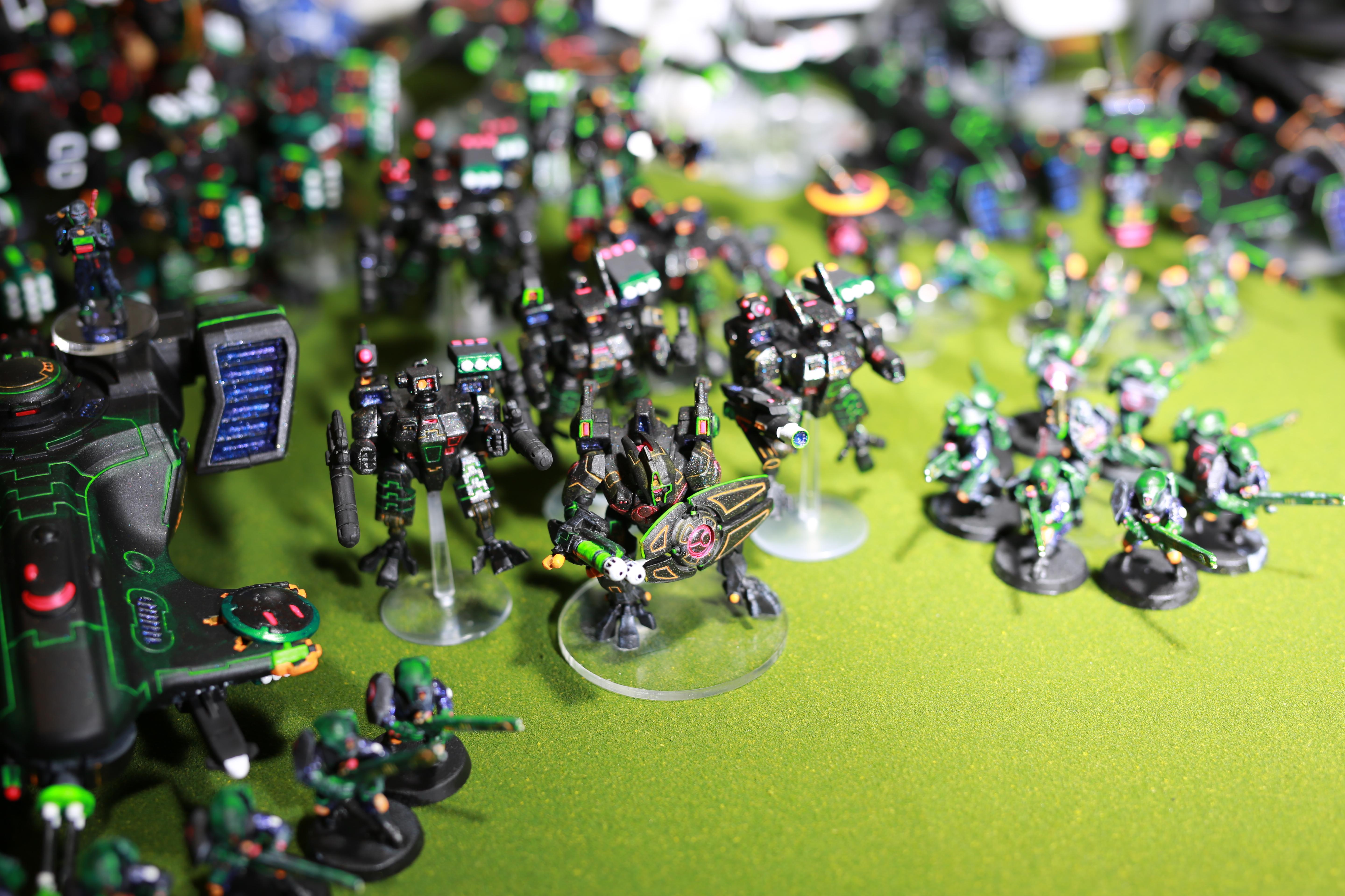 Ke'lshan, Neon, Tau, Tron, Uv