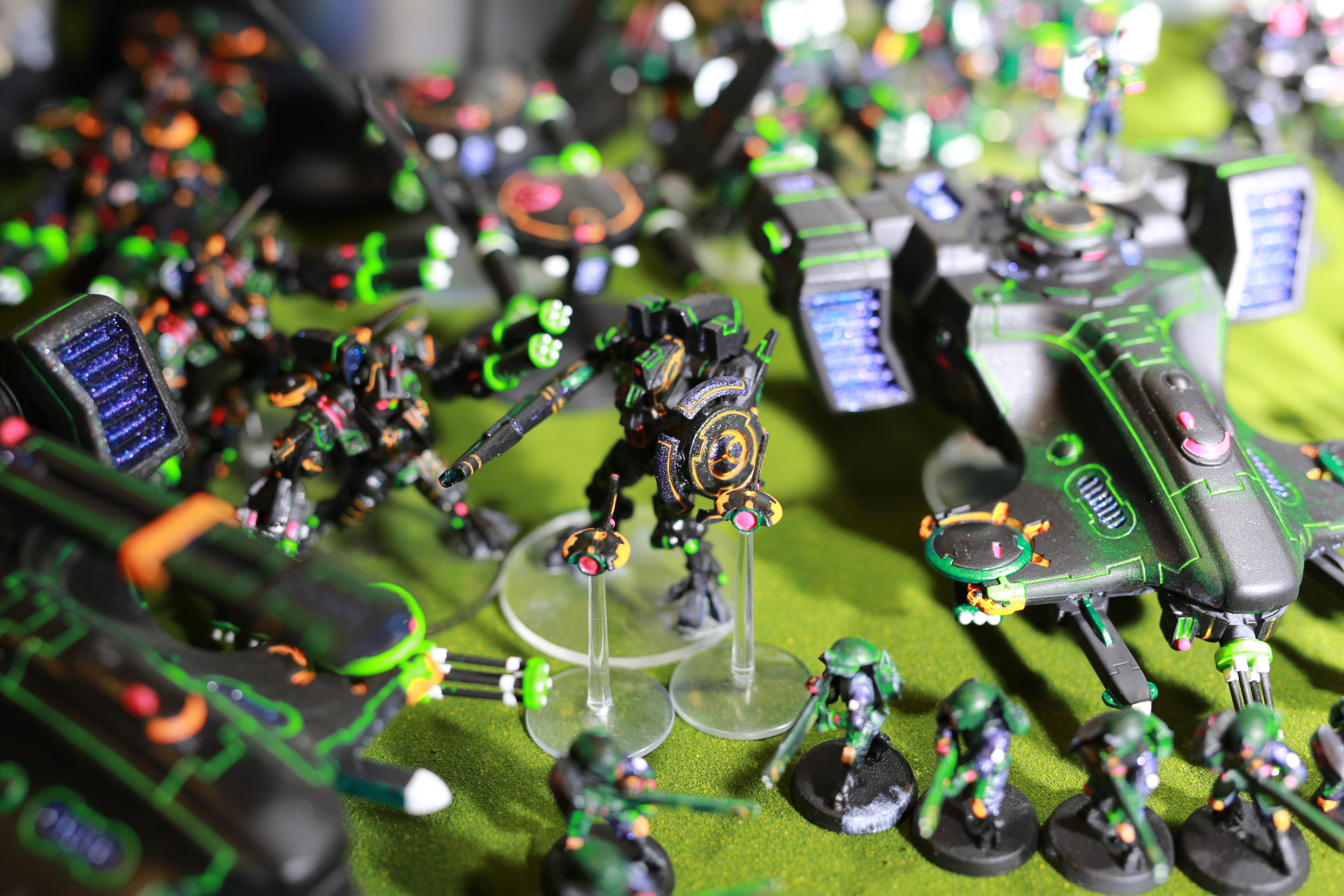 Ke'lshan, Neon, Tau, Tron, Uv