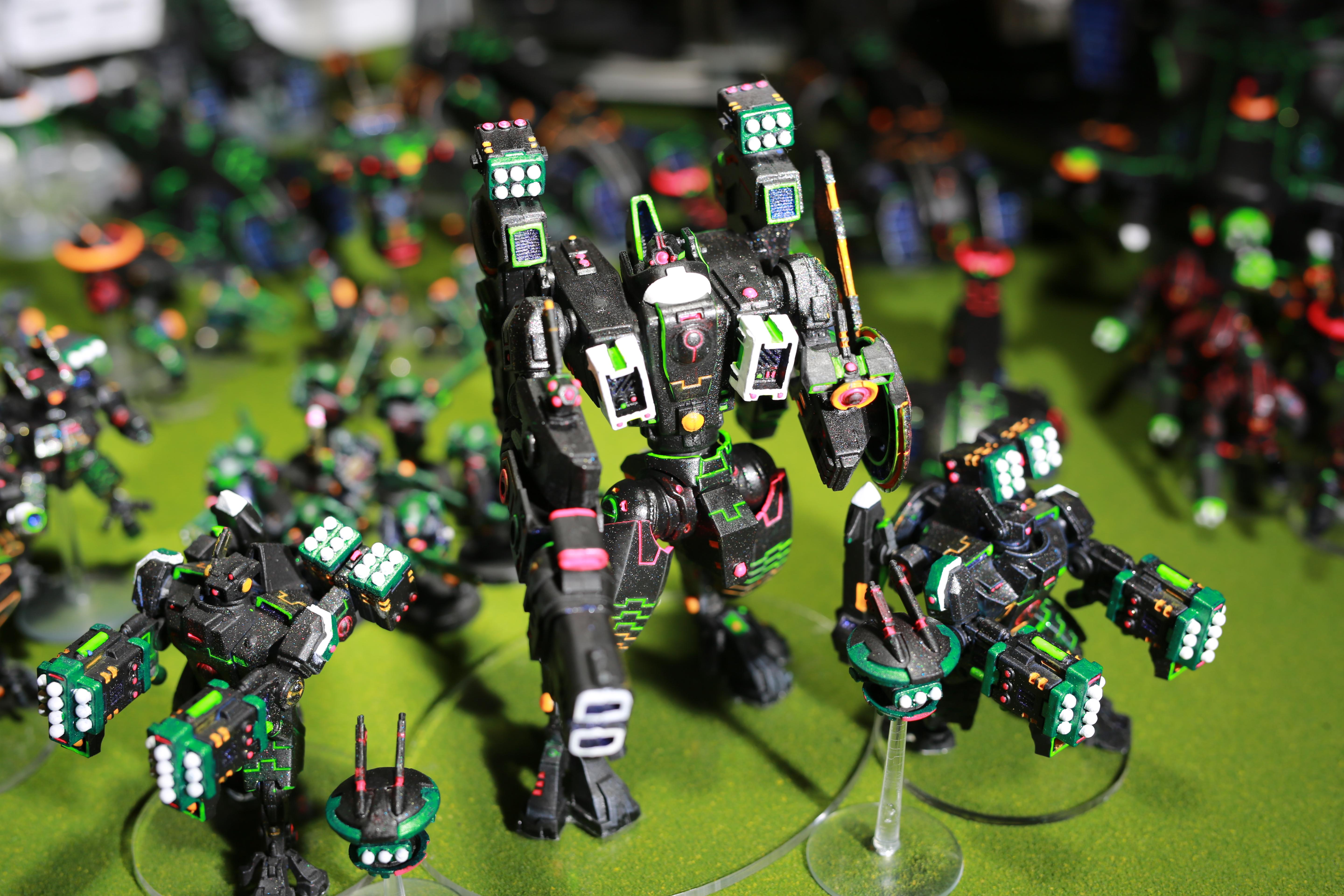 Ke'lshan, Neon, Tau, Tron, Uv