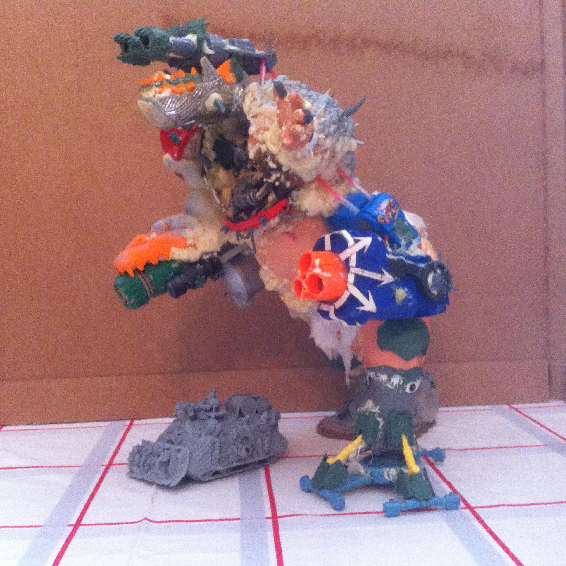 Caos, Caos Space Marine, Nurgle, Reaver, Rhino, Titan
