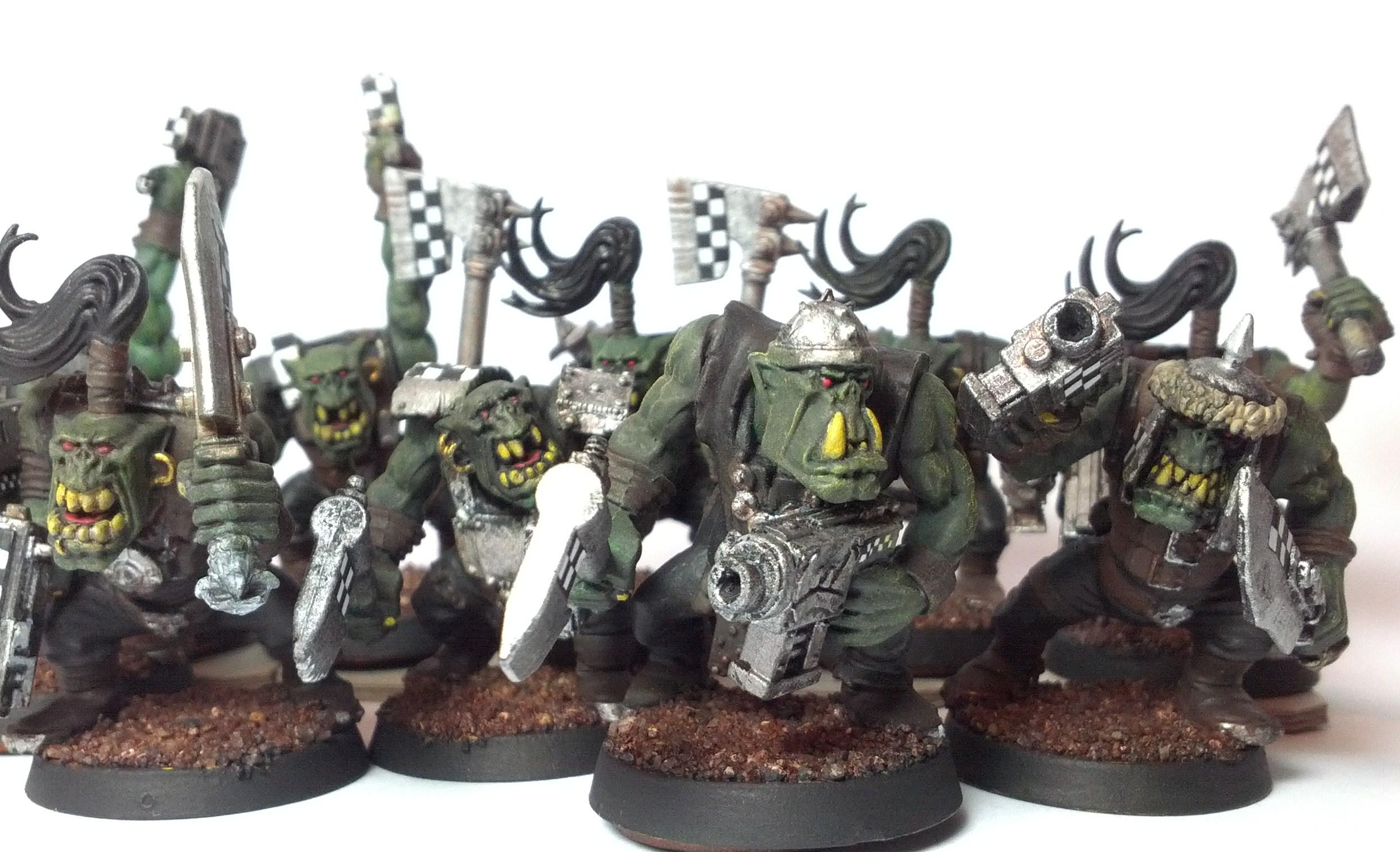 Boy, Orks, Slugga, Slugga Boyz