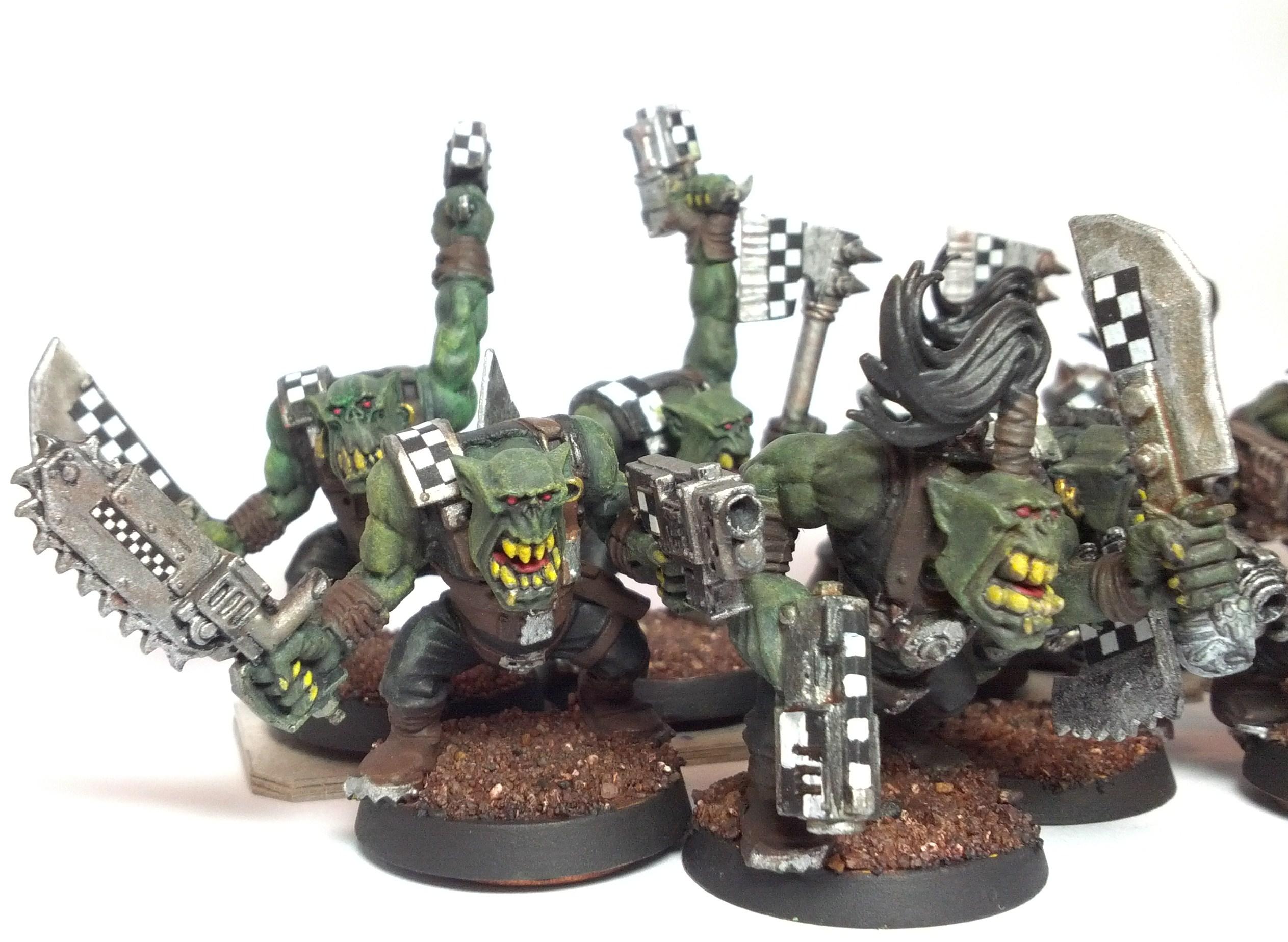 Boy, Orks, Slugga, Slugga Boyz