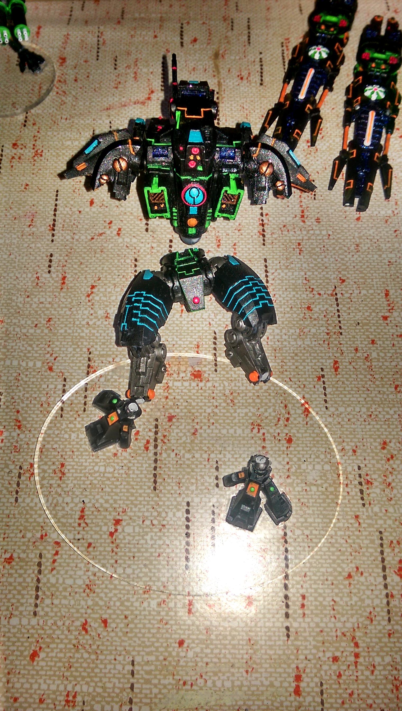 Army, Forge World, Neon, Tau, Tron