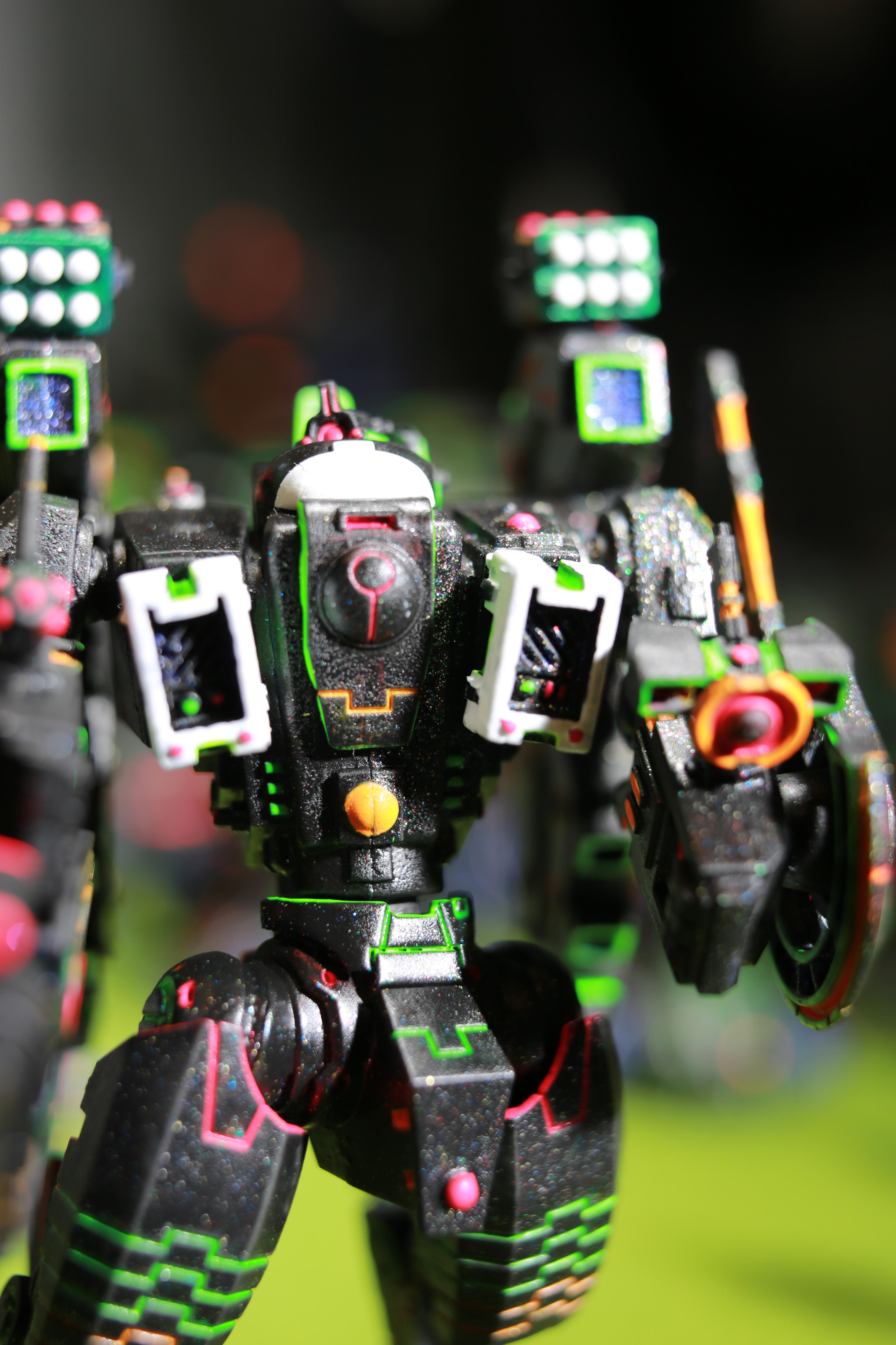 Acrylic, Army, Ke'lshan, Neon, Tau, Tron