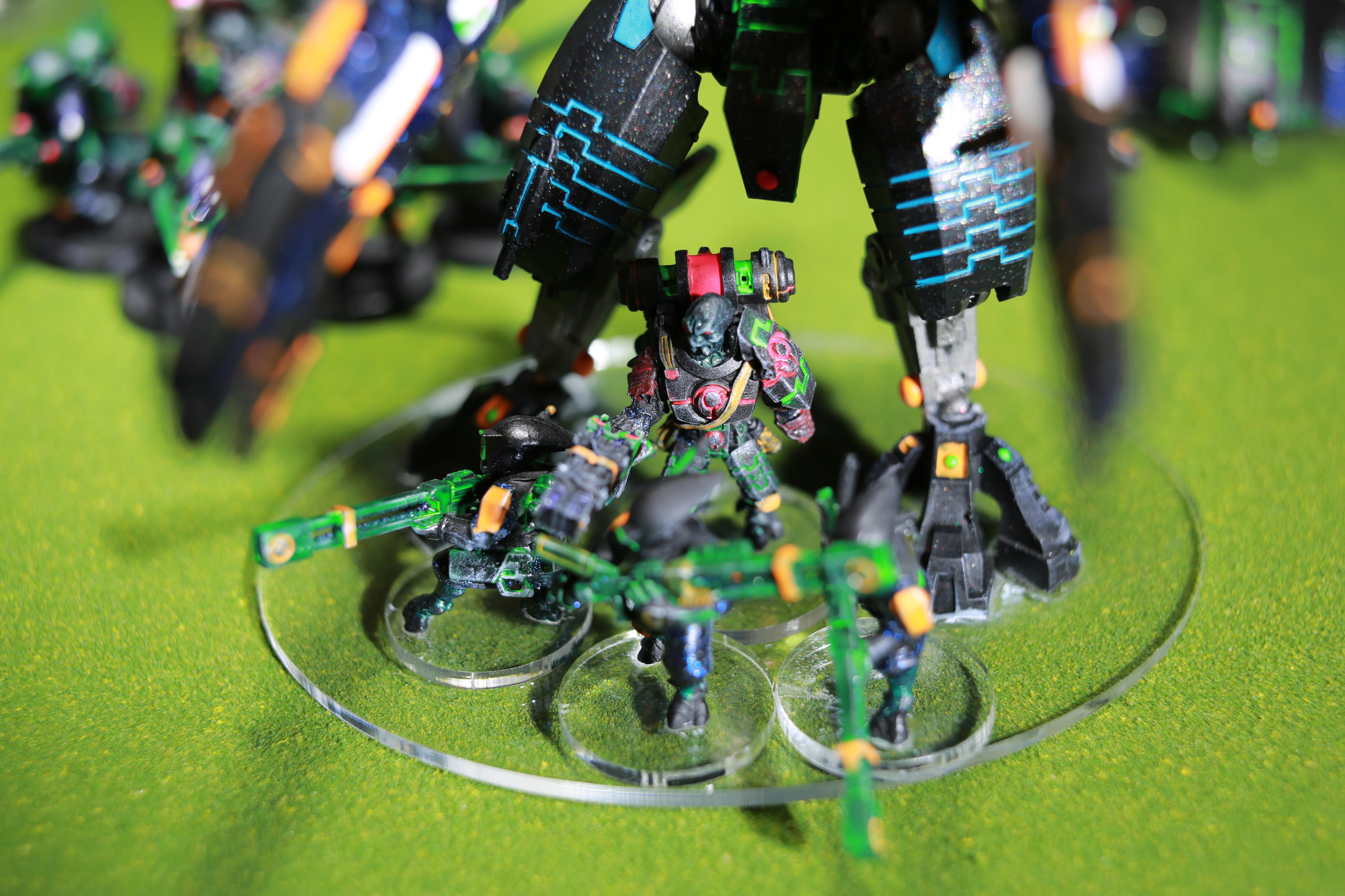 Acrylic, Army, Ke'lshan, Neon, Tau, Tron