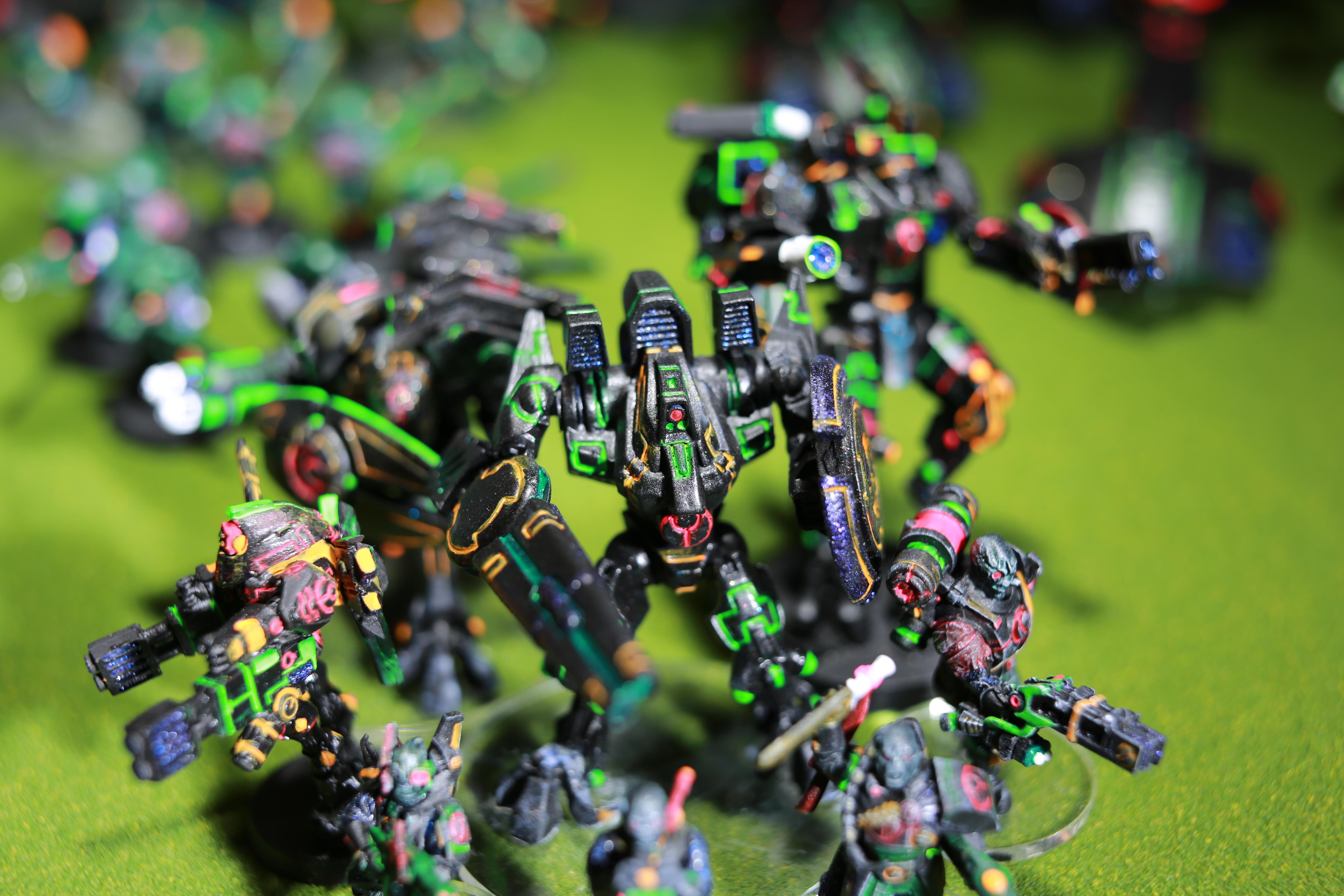 Forge World, Ke'lshan, Neon, Tau, Tron, Uv