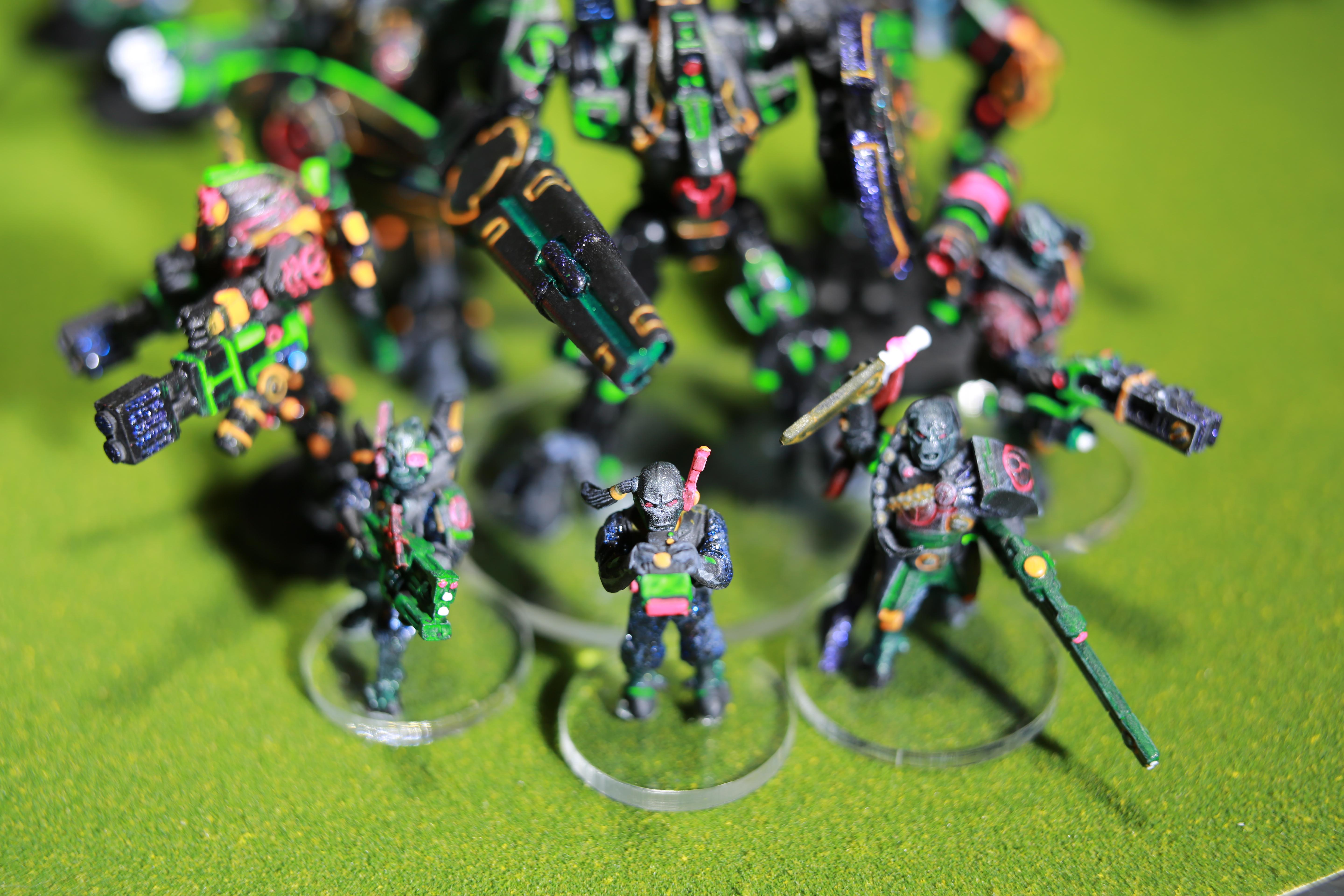 Forge World, Ke'lshan, Neon, Tau, Tron, Uv