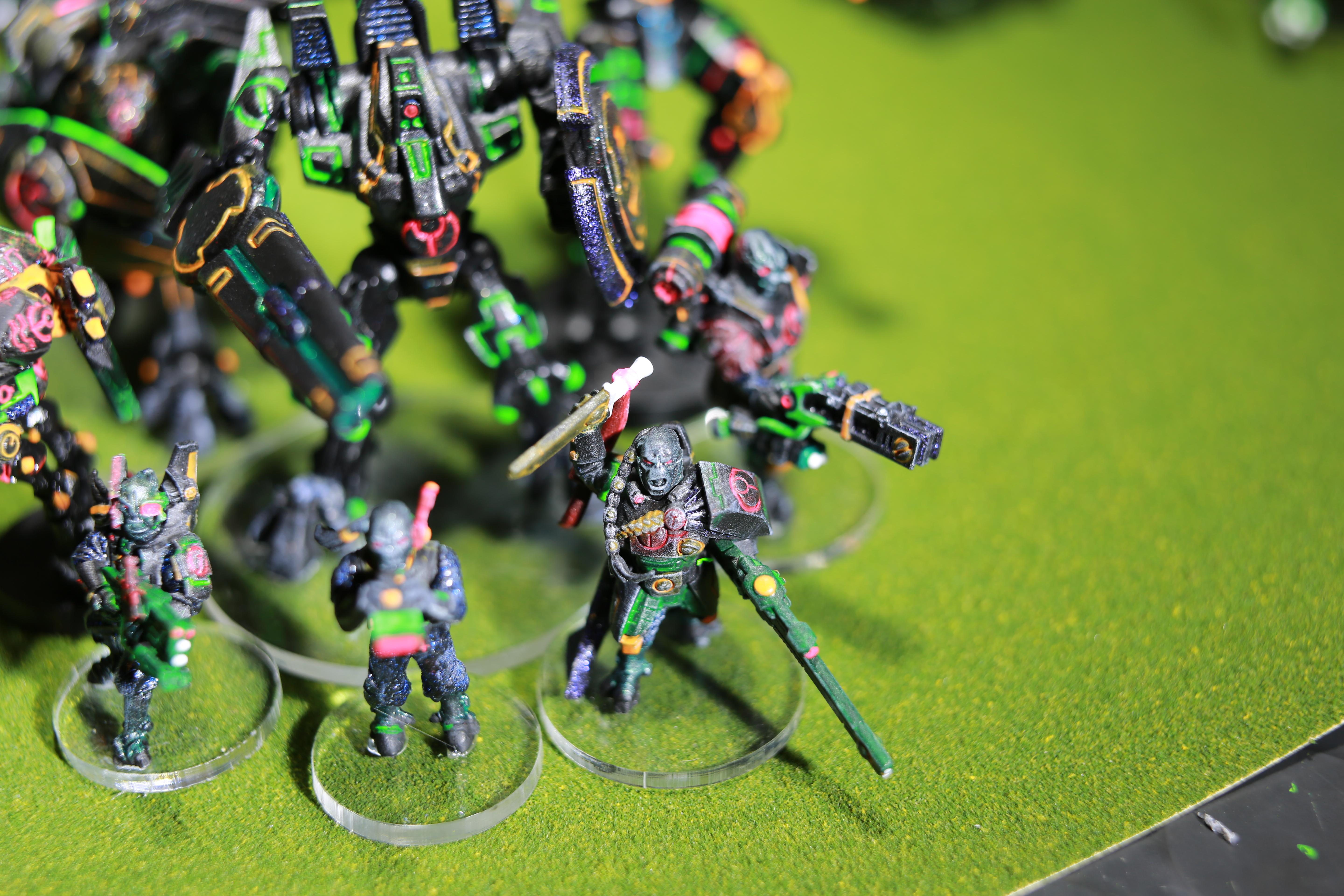 Forge World, Ke'lshan, Neon, Tau, Tron, Uv