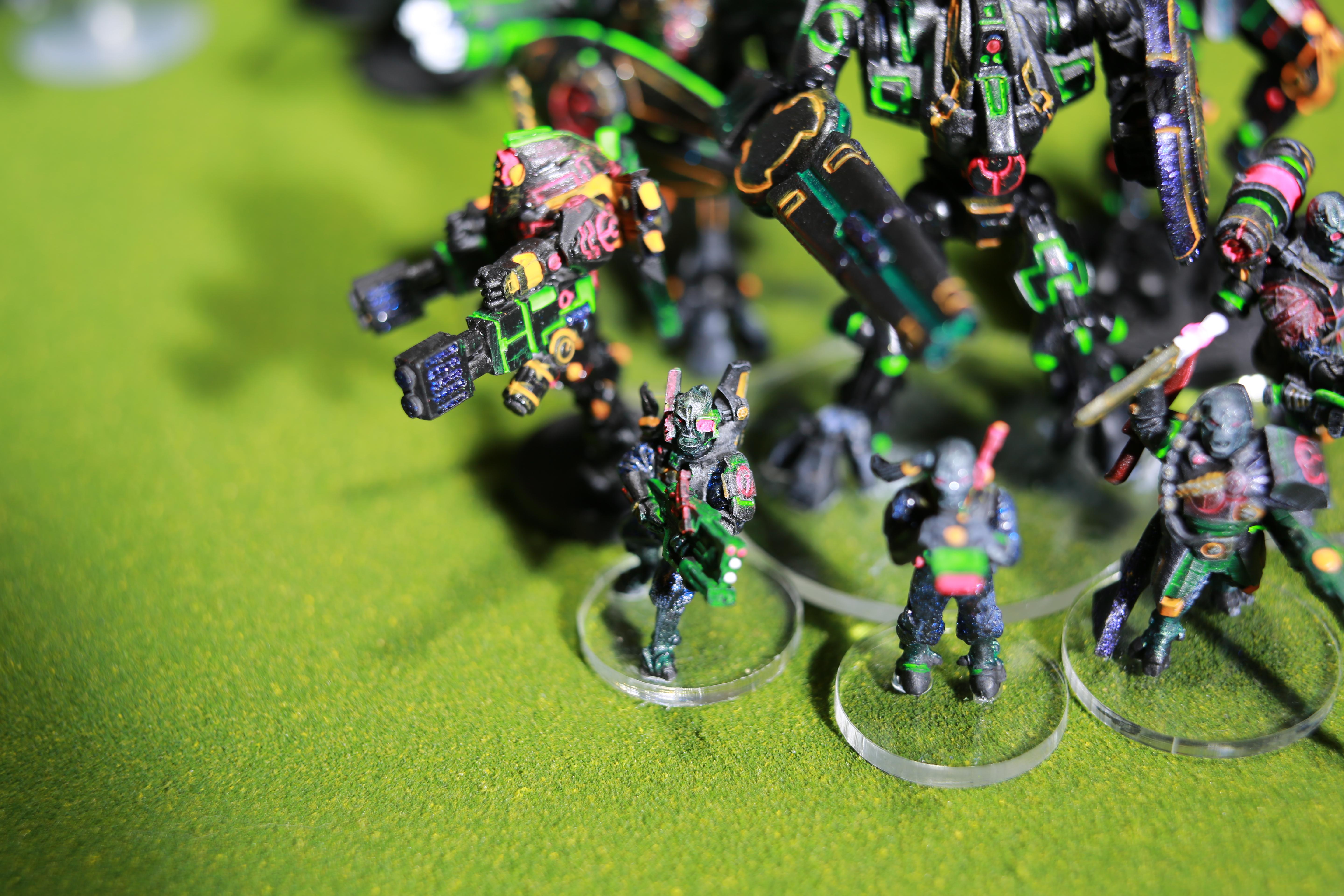 Forge World, Ke'lshan, Neon, Tau, Tron, Uv