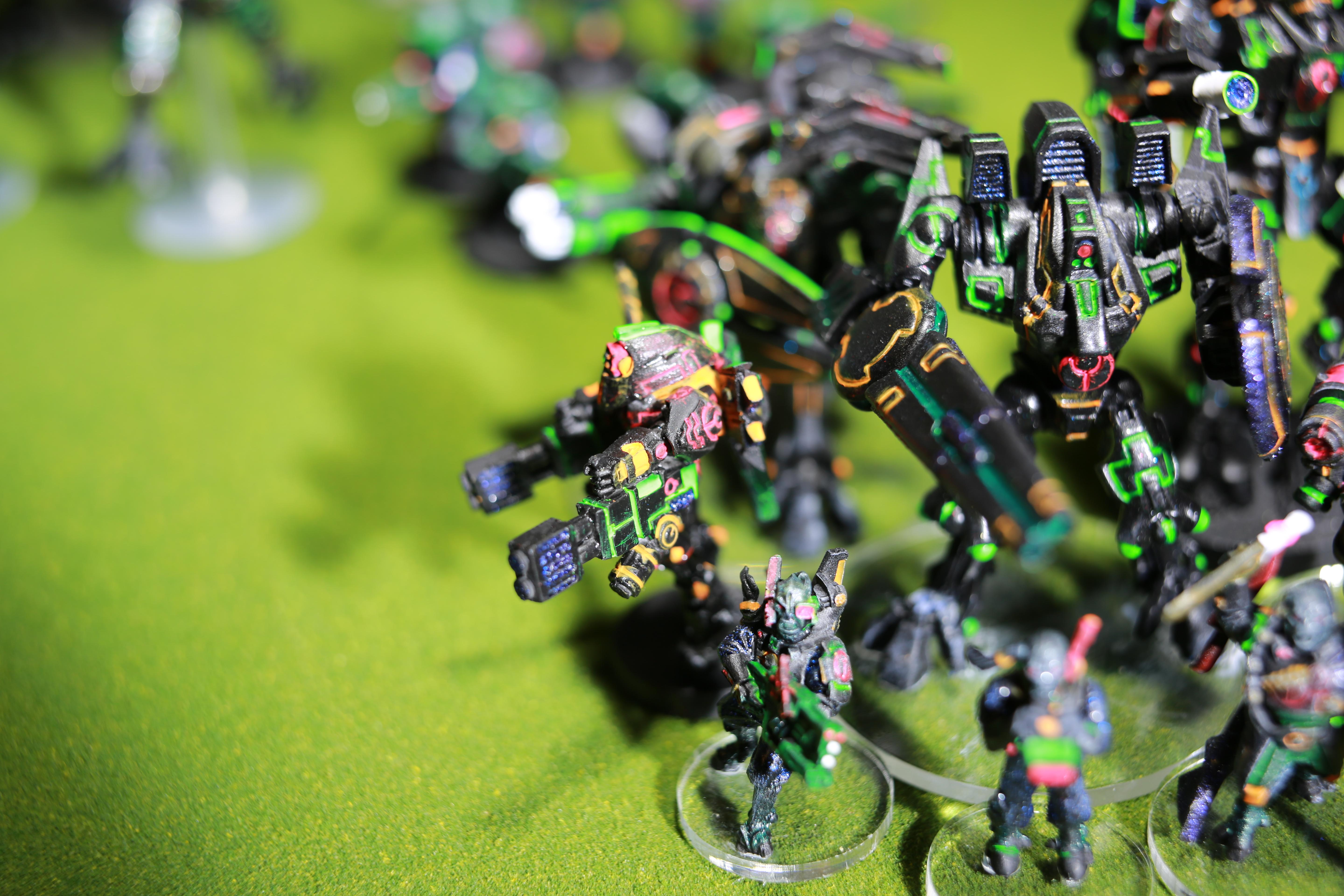 Forge World, Ke'lshan, Neon, Tau, Tron, Uv