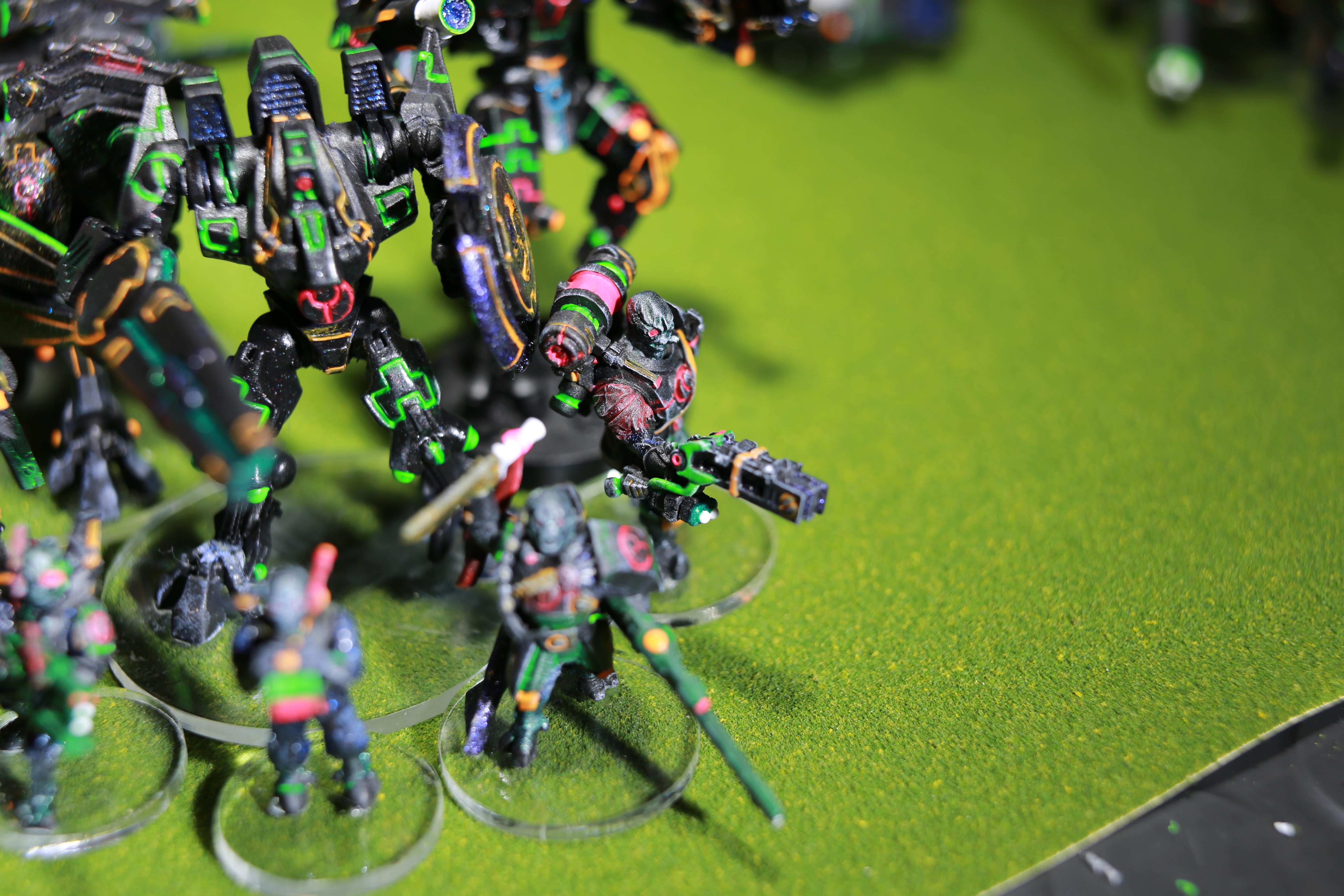 Forge World, Ke'lshan, Neon, Tau, Tron, Uv