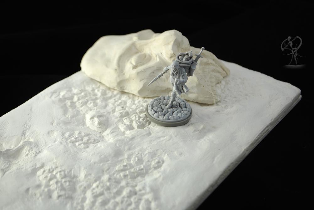 Casting, Kingdom Death, Plaster, Terrain, Work In Progress