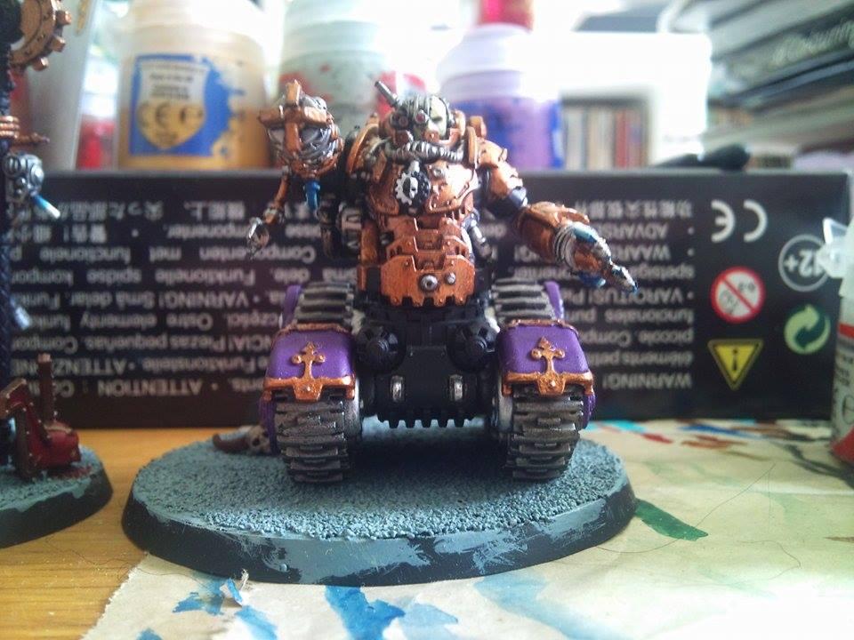 Adeptus Mechanicus, Admech, Bronze, Cult Mechanicus, Purple
