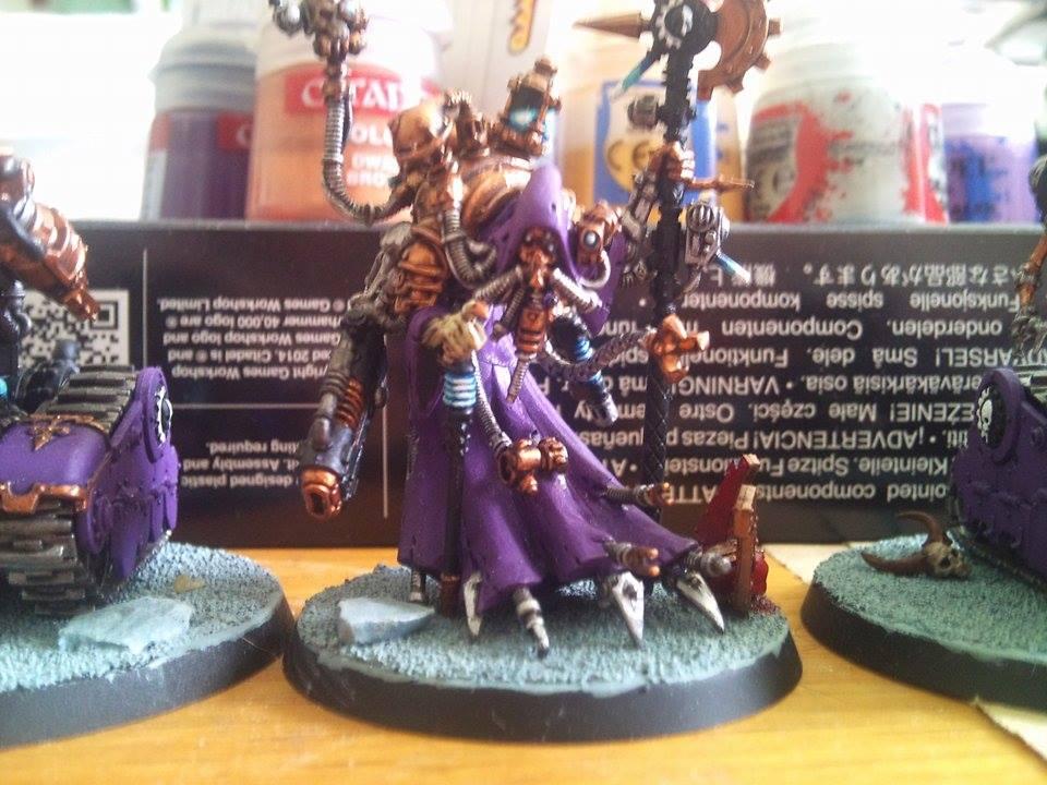 Adeptus Mechanicus, Admech, Bronze, Cult Mechanicus, Purple