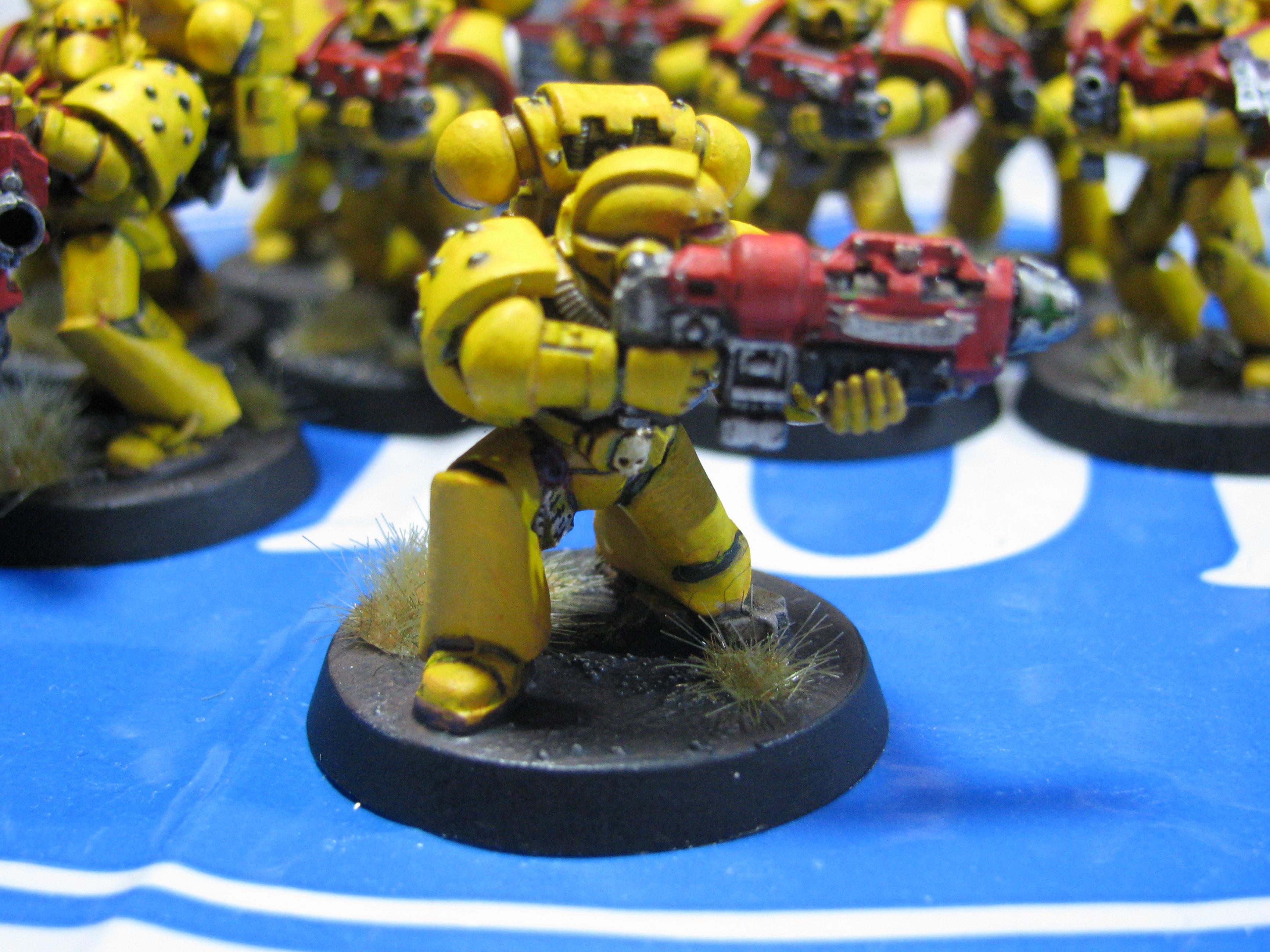 Fist, Grav, Imperial, Imperial Fists, Tac Squad, Tactical Space Marines