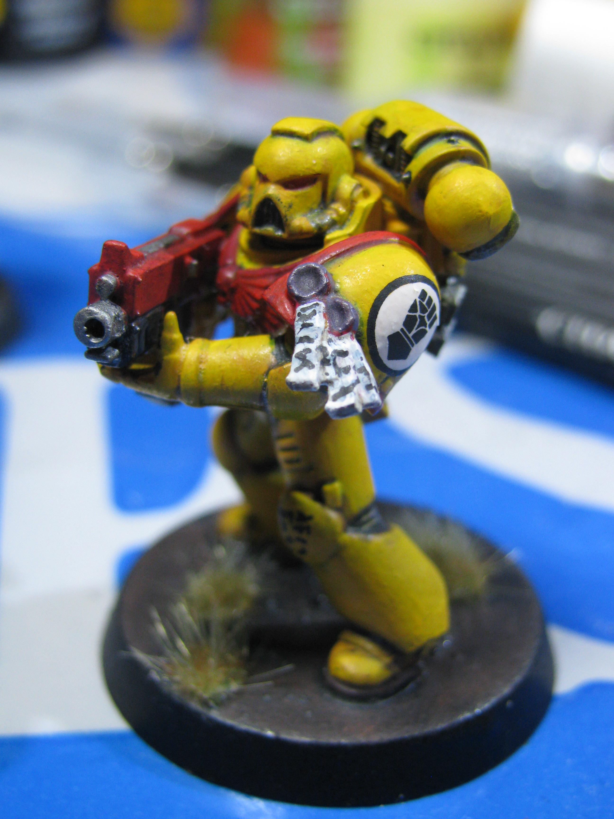 Fist, Imperial, Imperial Fists, Tac Squad, Tactical Space Marines