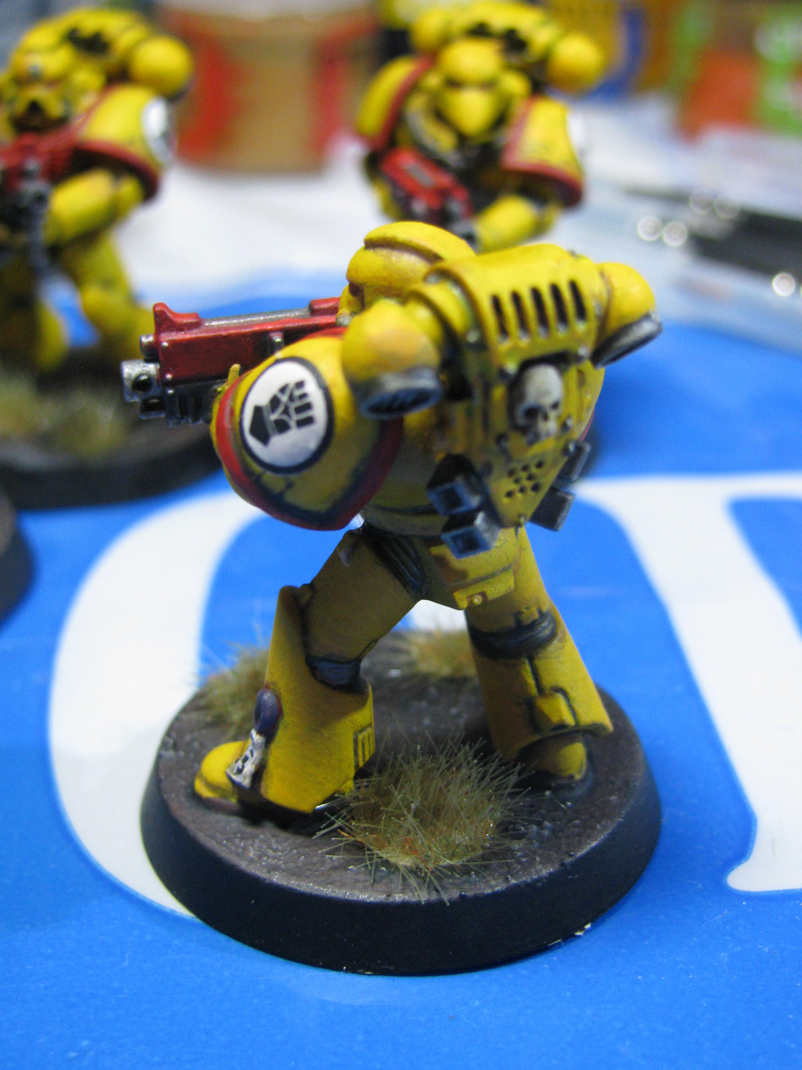 Fist, Imperial, Imperial Fists, Tac Squad, Tactical Space Marines