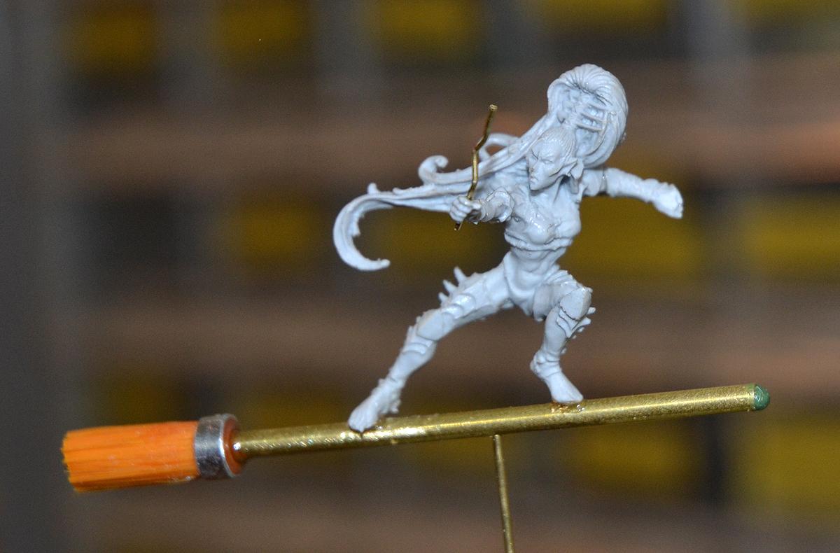 Chaos, Halloween Army, Herald Of Tzeench On Flying Disc, Warhammer 40,000, Witch