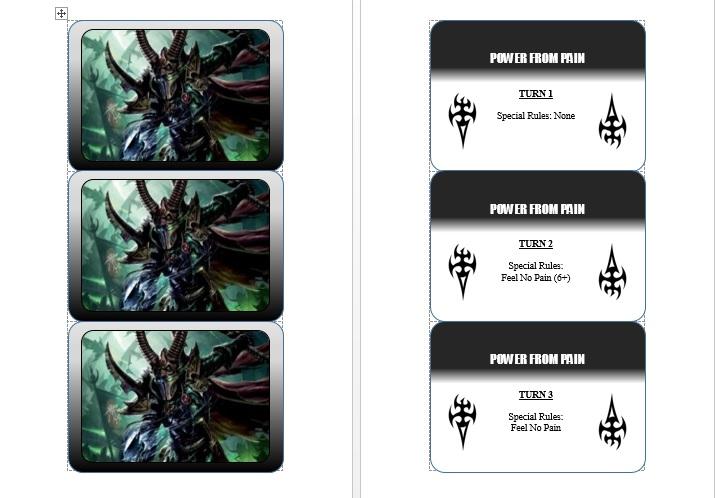 Kabal PfP Card Examples