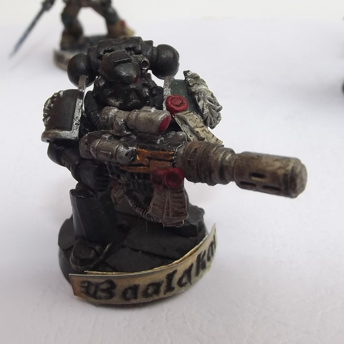 Deathwatch Marine with mastercrafted meltagun