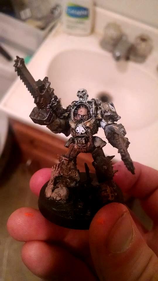 Chaos, Chaos Lord, Chaos Space Marines, Death Guard, Nurgle, Plague Marines, Terminator Armor