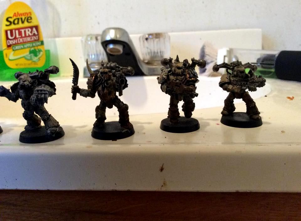 Chaos, Chaos Space Marines, Death Guard, Nurgle, Plague Marines