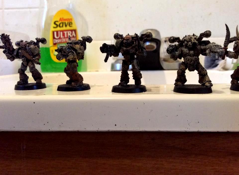 Chaos, Chaos Space Marines, Death Guard, Nurgle, Plague Marines