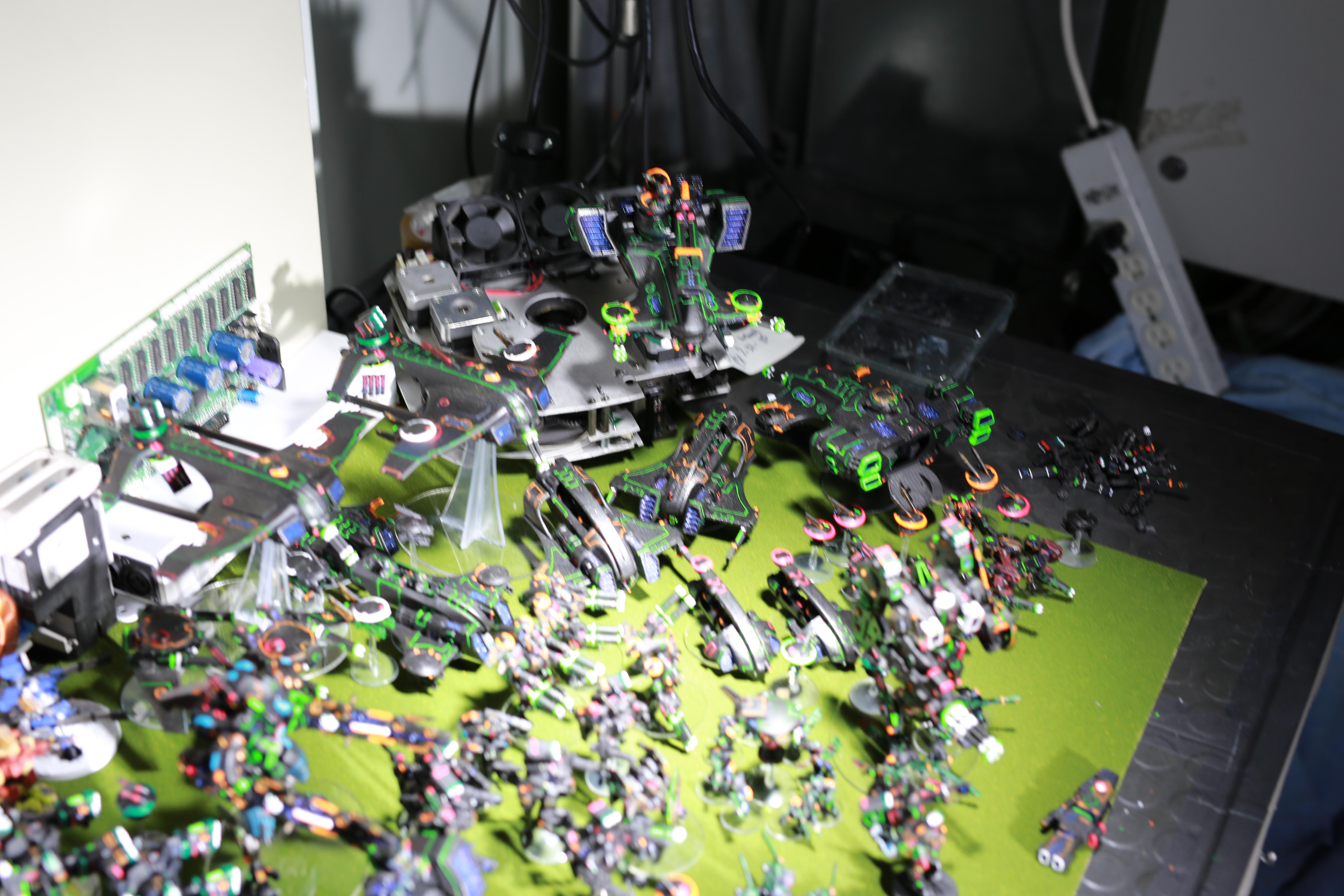 Forge World, Ke'lshan, Neon, Tau, Tron, Uv