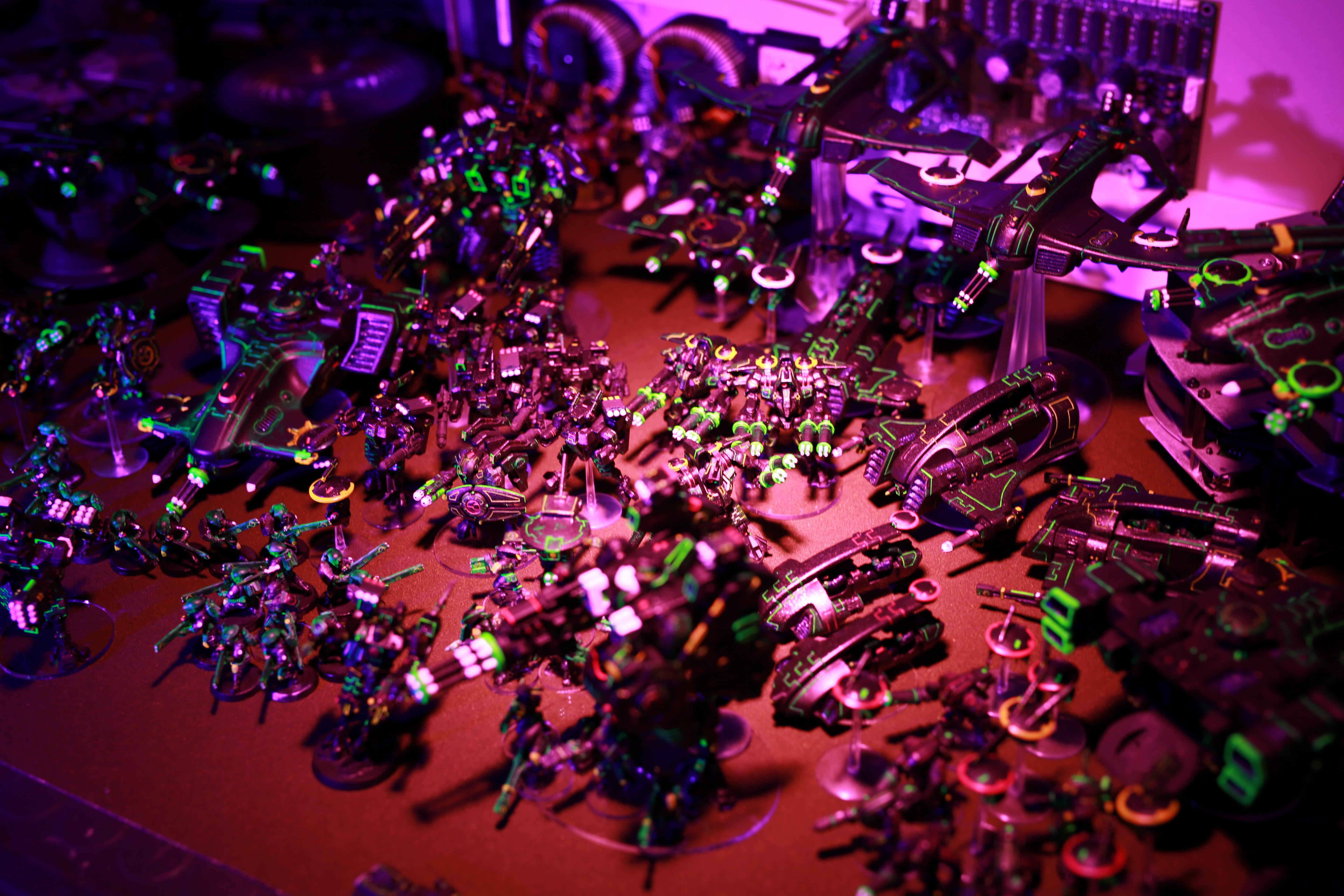 Forge World, Ke'lshan, Neon, Tau, Tron, Uv