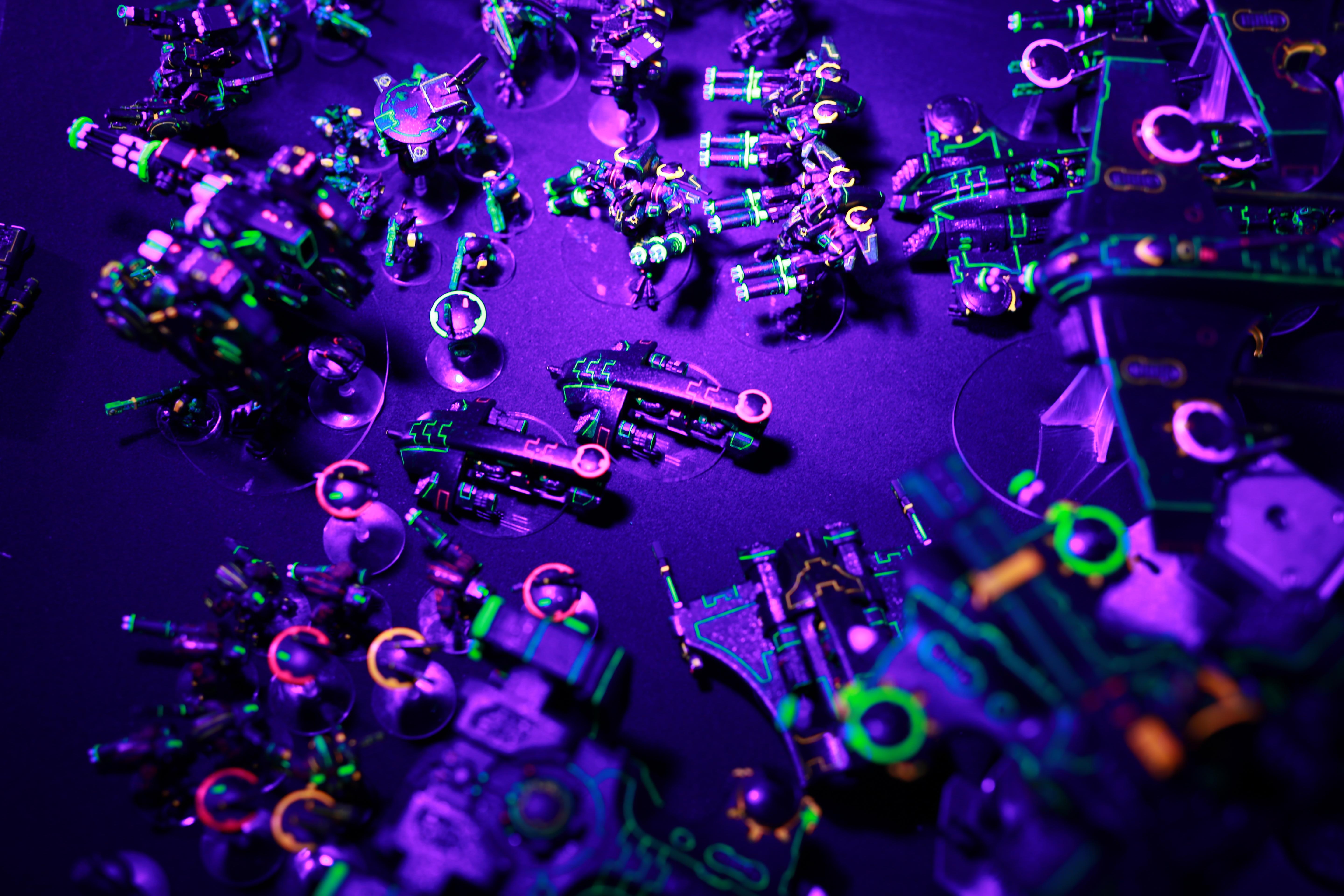 Forge World, Ke'lshan, Neon, Tau, Tron, Uv