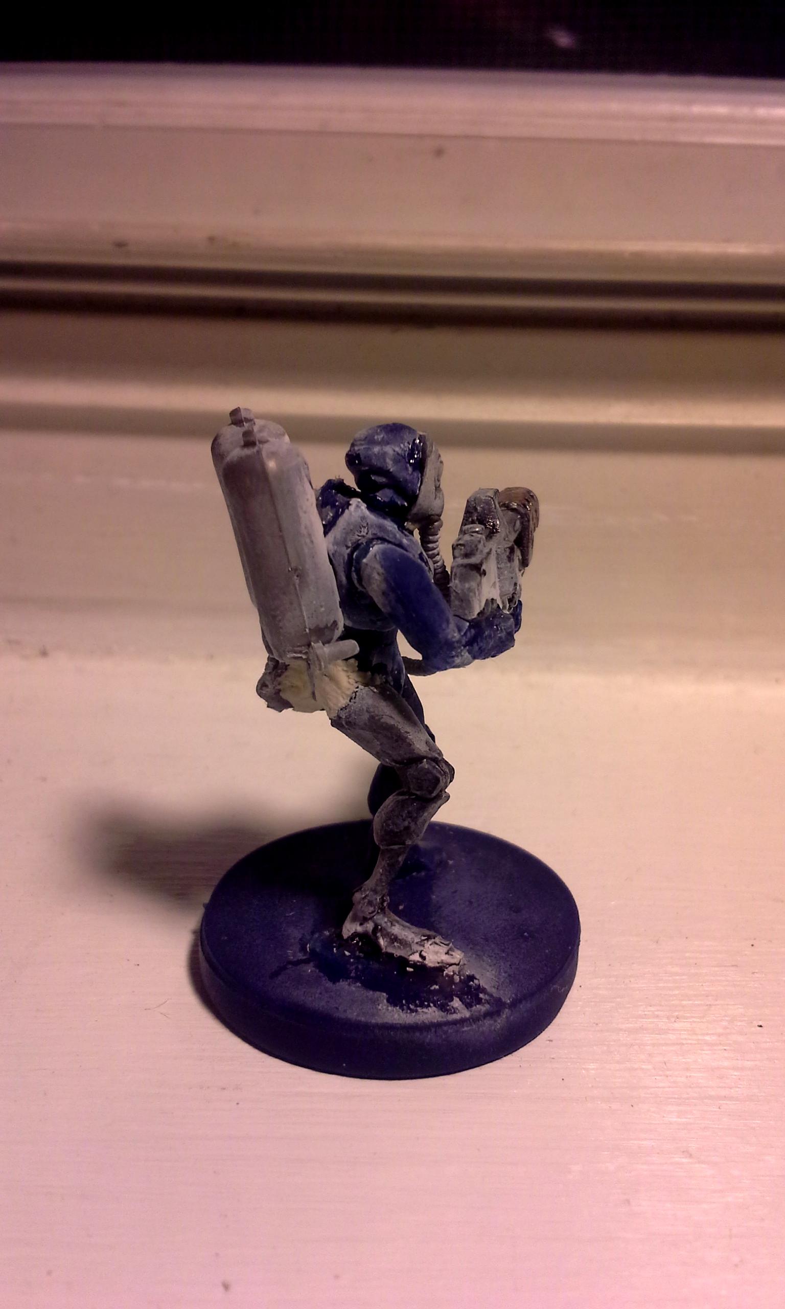 Conversion, Fallout, Flamer, Gas Mask, Wastelander, Work In Progress