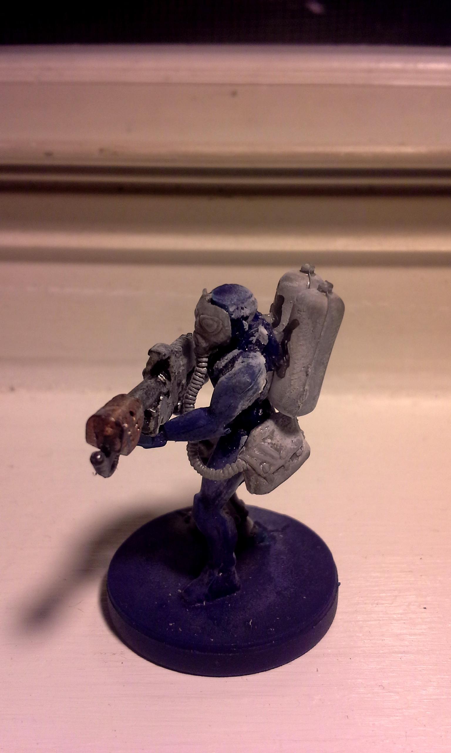 Conversion, Fallout, Flamer, Gas Mask, Wastelander, Work In Progress