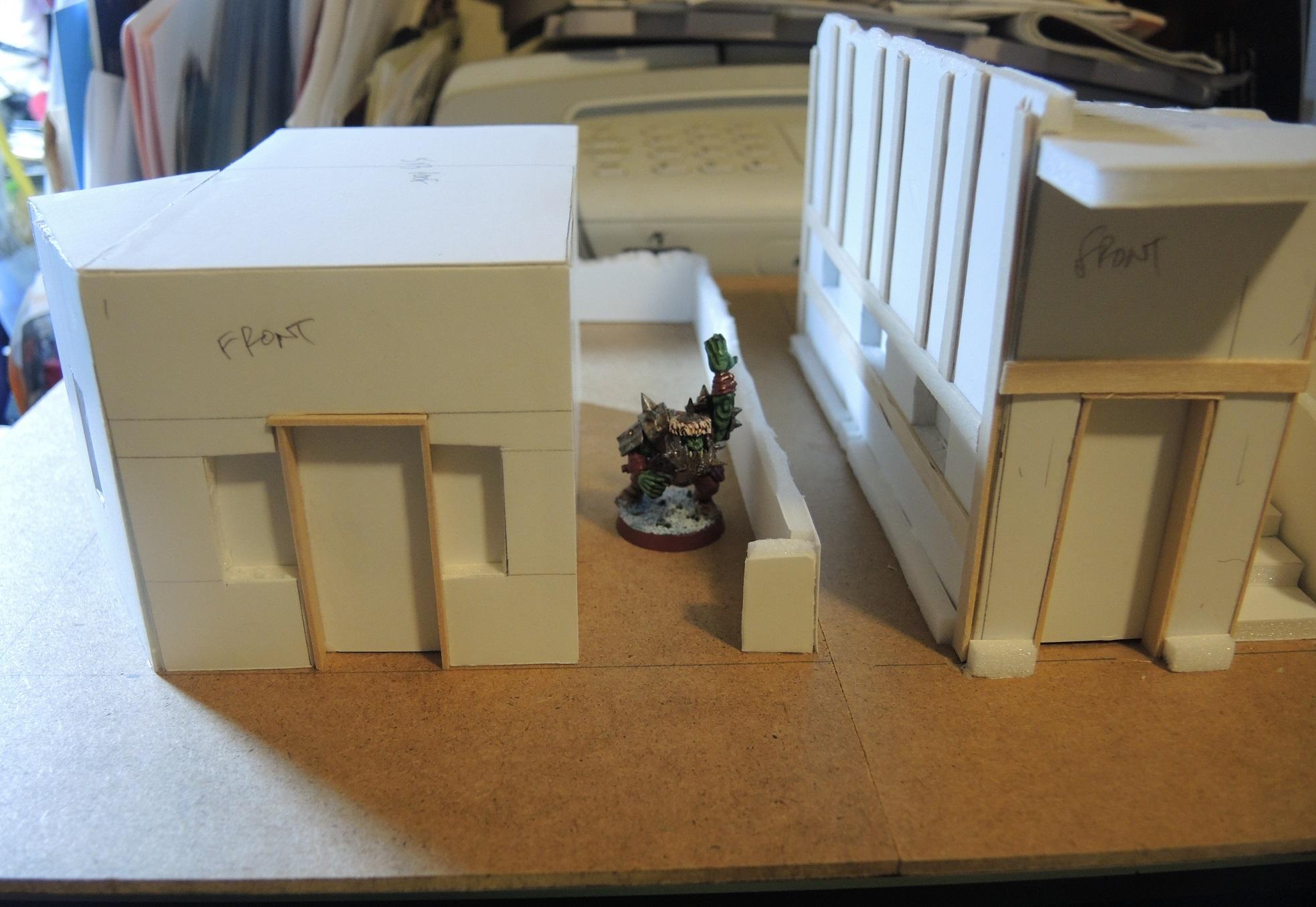 Commission, Commissioned, Game Table, Infinity, Road, Ruins, Scratch Build, Terrain, Waaazag, Warhammer 40,000, Work In Progress