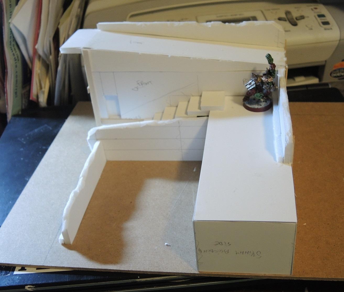 Commission, Commissioned, Game Table, Infinity, Road, Ruins, Scratch Build, Terrain, Waaazag, Warhammer 40,000, Work In Progress