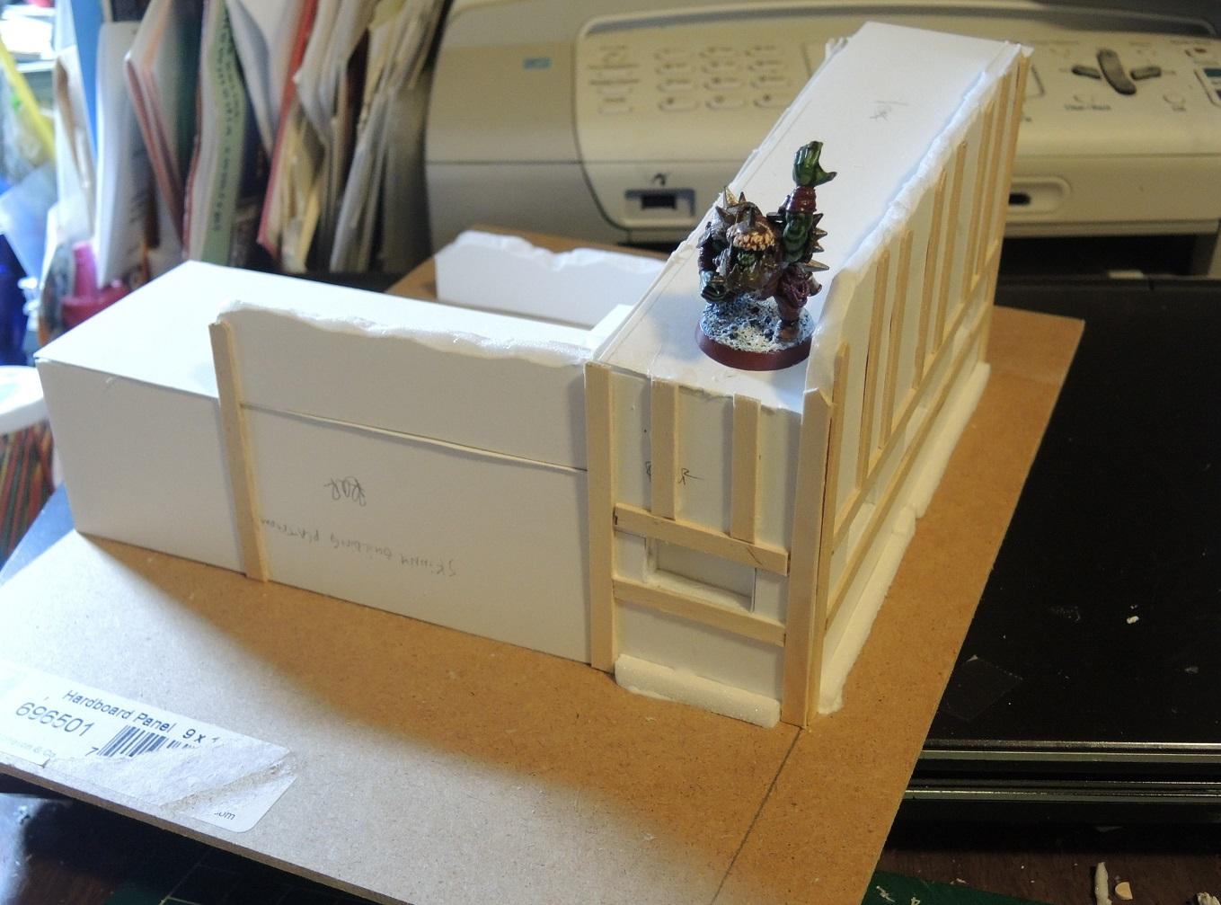 Commission, Commissioned, Game Table, Infinity, Road, Ruins, Scratch Build, Terrain, Waaazag, Warhammer 40,000, Work In Progress