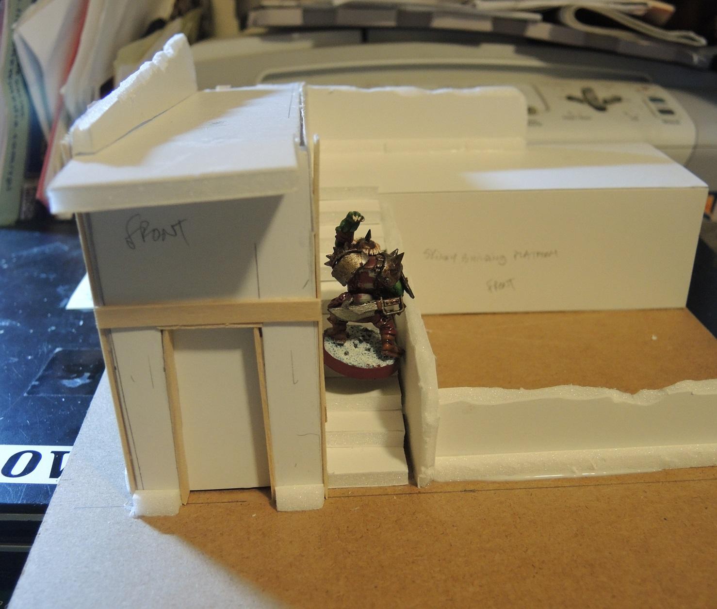 Commission, Commissioned, Game Table, Infinity, Road, Ruins, Scratch Build, Terrain, Waaazag, Warhammer 40,000, Work In Progress