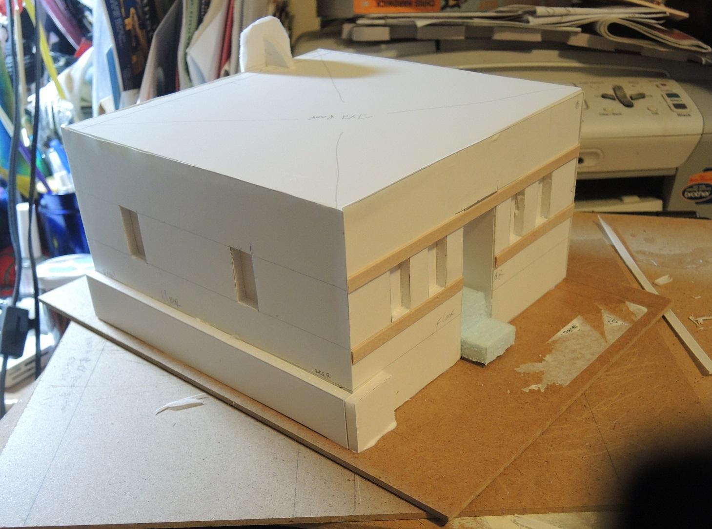 Buildings, Commission, Commissioned, Details, Game Table, Infinity, Road, Ruins, Scratch Build, Terrain, Waaazag, Warhammer 40,000, Work In Progress