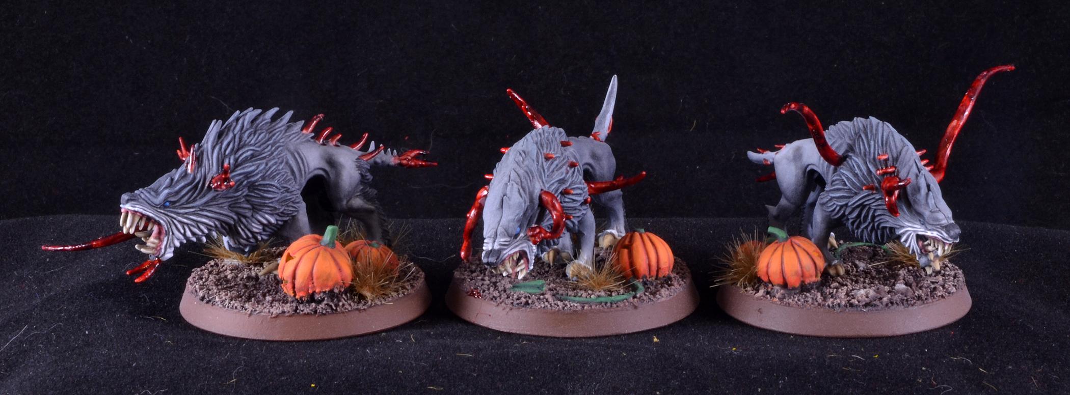 Hell Hounds (chaos spawn made by Ramos Asura)
