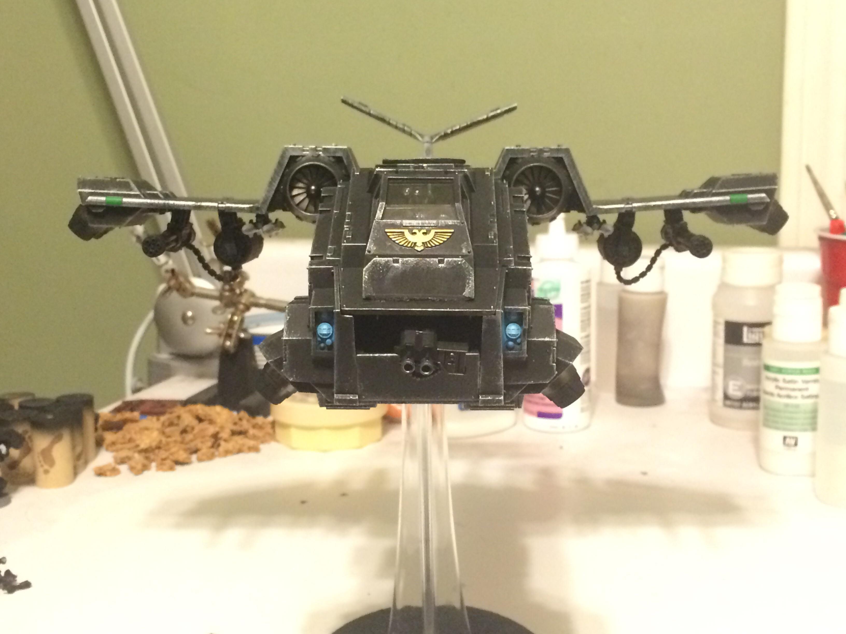 Conversion, Custom, Space Marines, Storm Raven